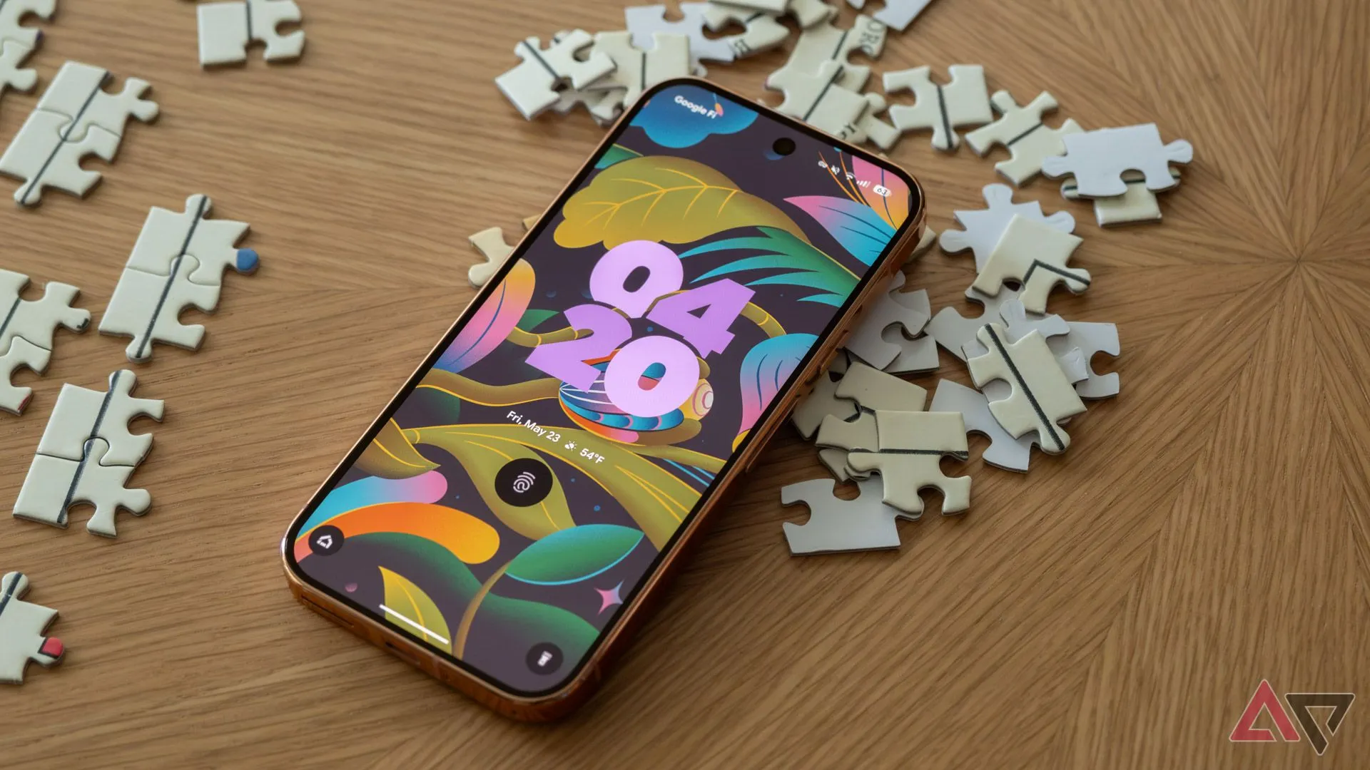 Điện thoại Google Pixel hiển thị màn hình