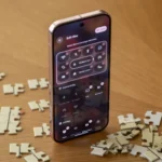 Điện thoại Pixel 9 Pro với giao diện cài đặt nhanh trên nền Android