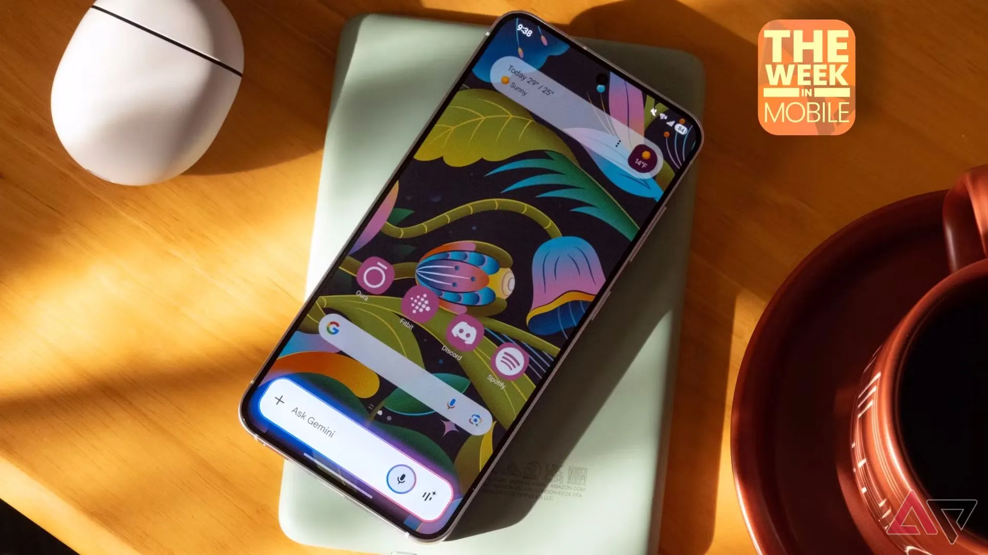 Điện thoại Samsung Galaxy S25 hiển thị giao diện Google Gemini AI
