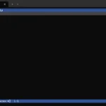 Giao diện các nút File, Edit, View, Help trong Microsoft Edit