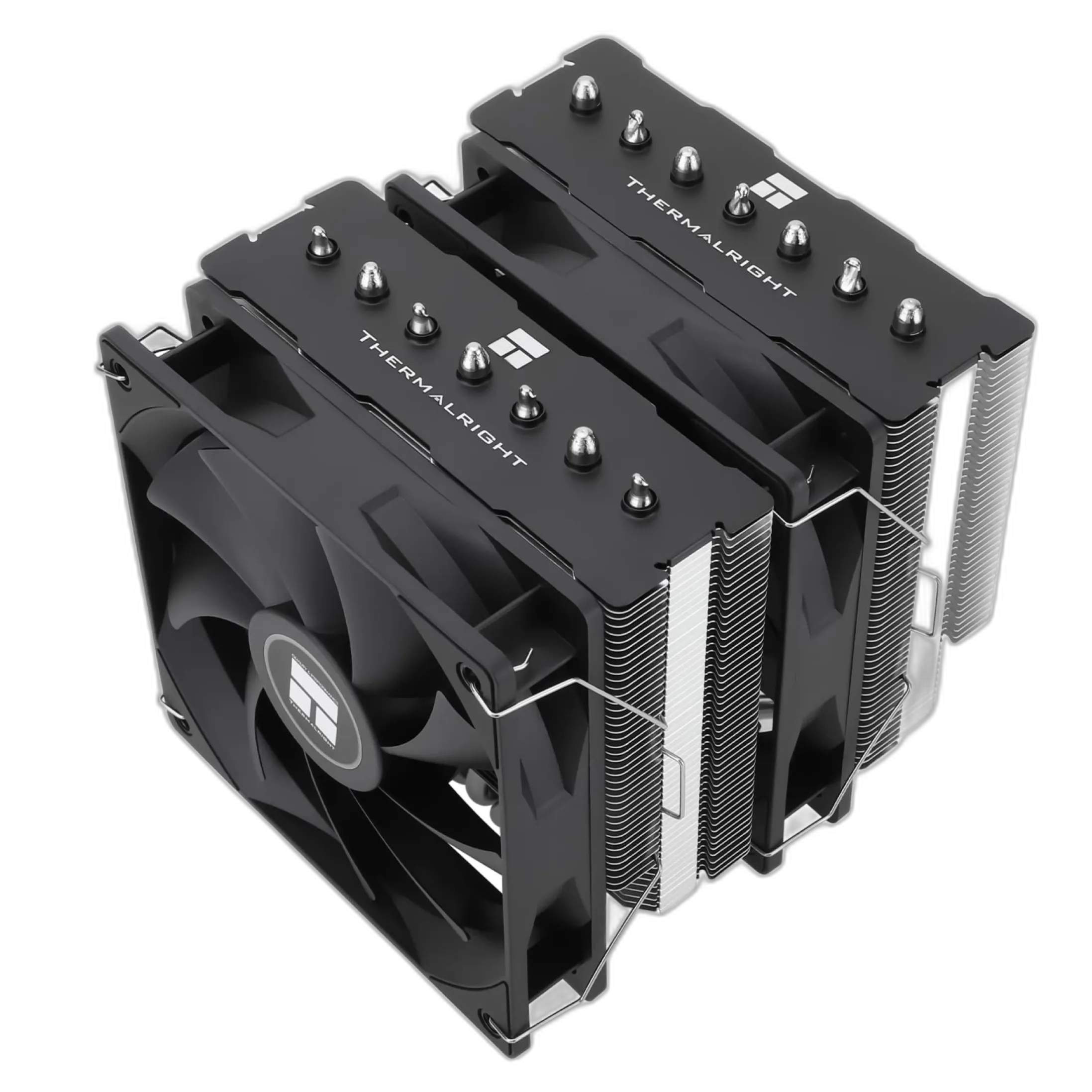 Bộ tản nhiệt khí Thermalright Phantom Spirit 120 SE với hai quạt tản nhiệt.