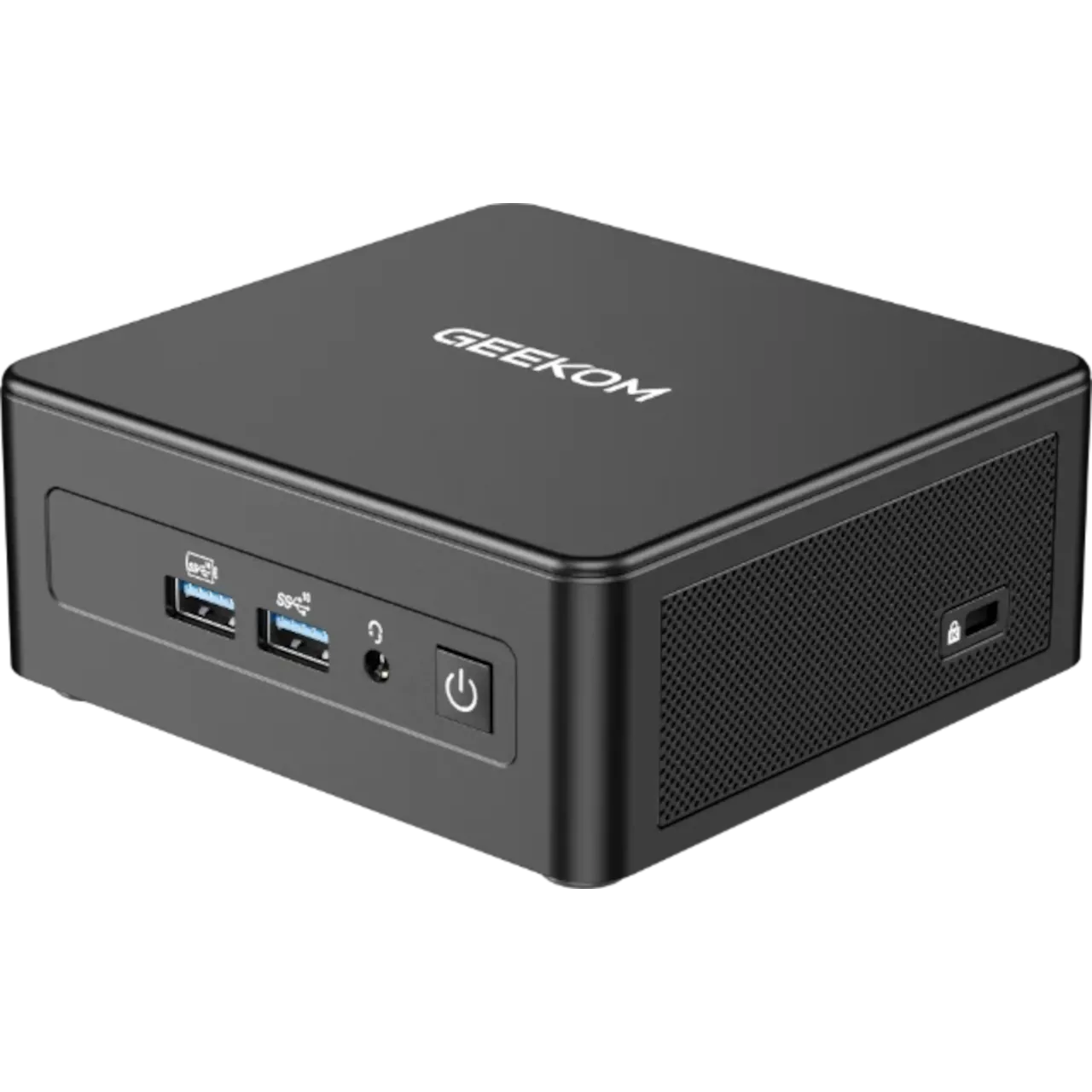 Hình ảnh minh họa Geekom IT15 mini PC, đại diện cho thiết bị được đánh giá trong bài viết.