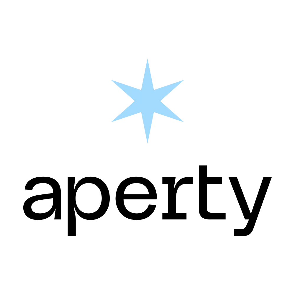Logo của Aperty, phần mềm chỉnh sửa chân dung chuyên nghiệp từ Skylum.