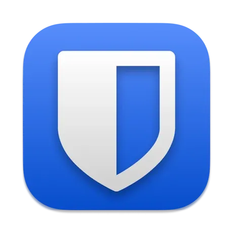 Logo của Bitwarden, phần mềm quản lý mật khẩu miễn phí và mã nguồn mở