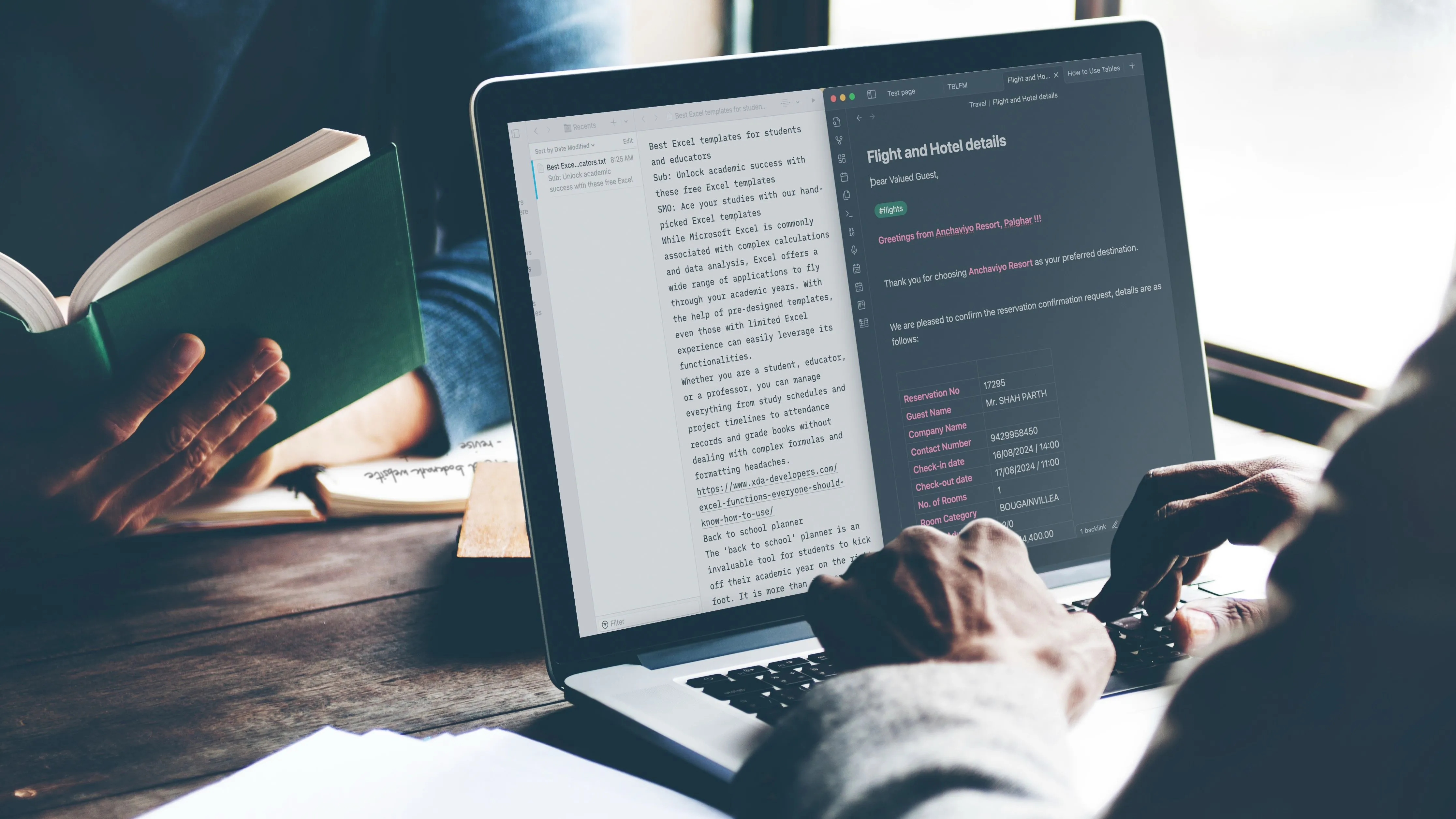 So sánh giao diện trình soạn thảo Markdown iA Writer và Obsidian