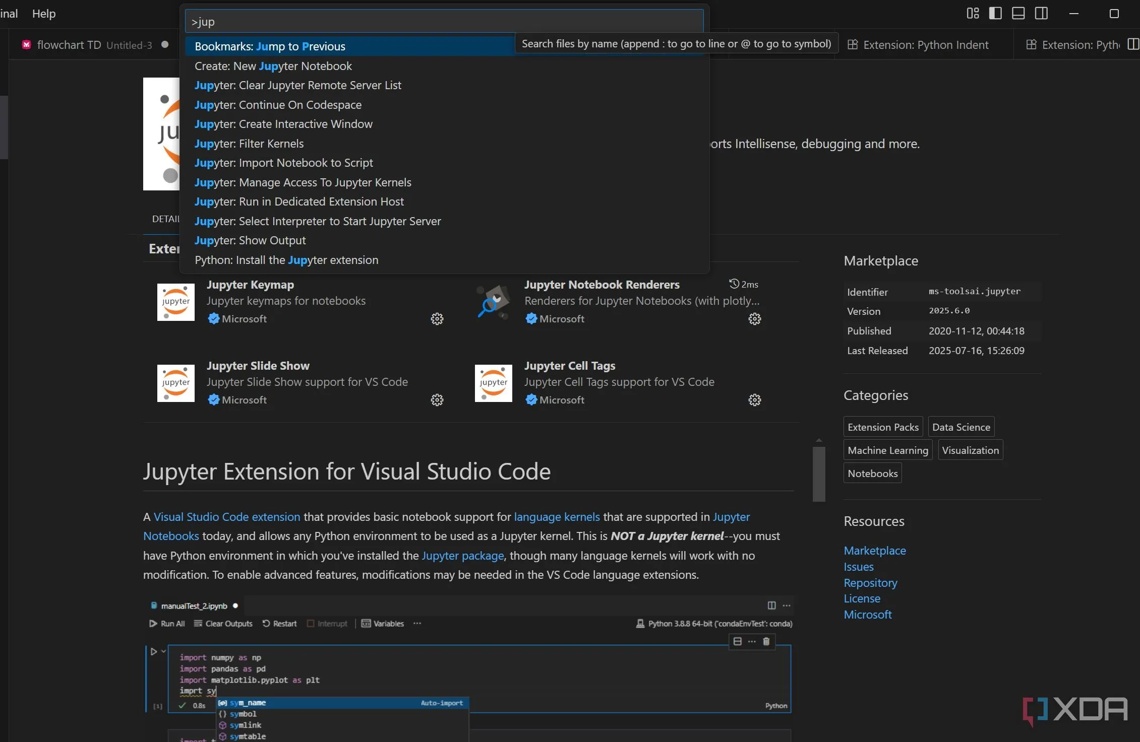 Tích hợp Jupyter Notebooks trực tiếp trên Visual Studio Code