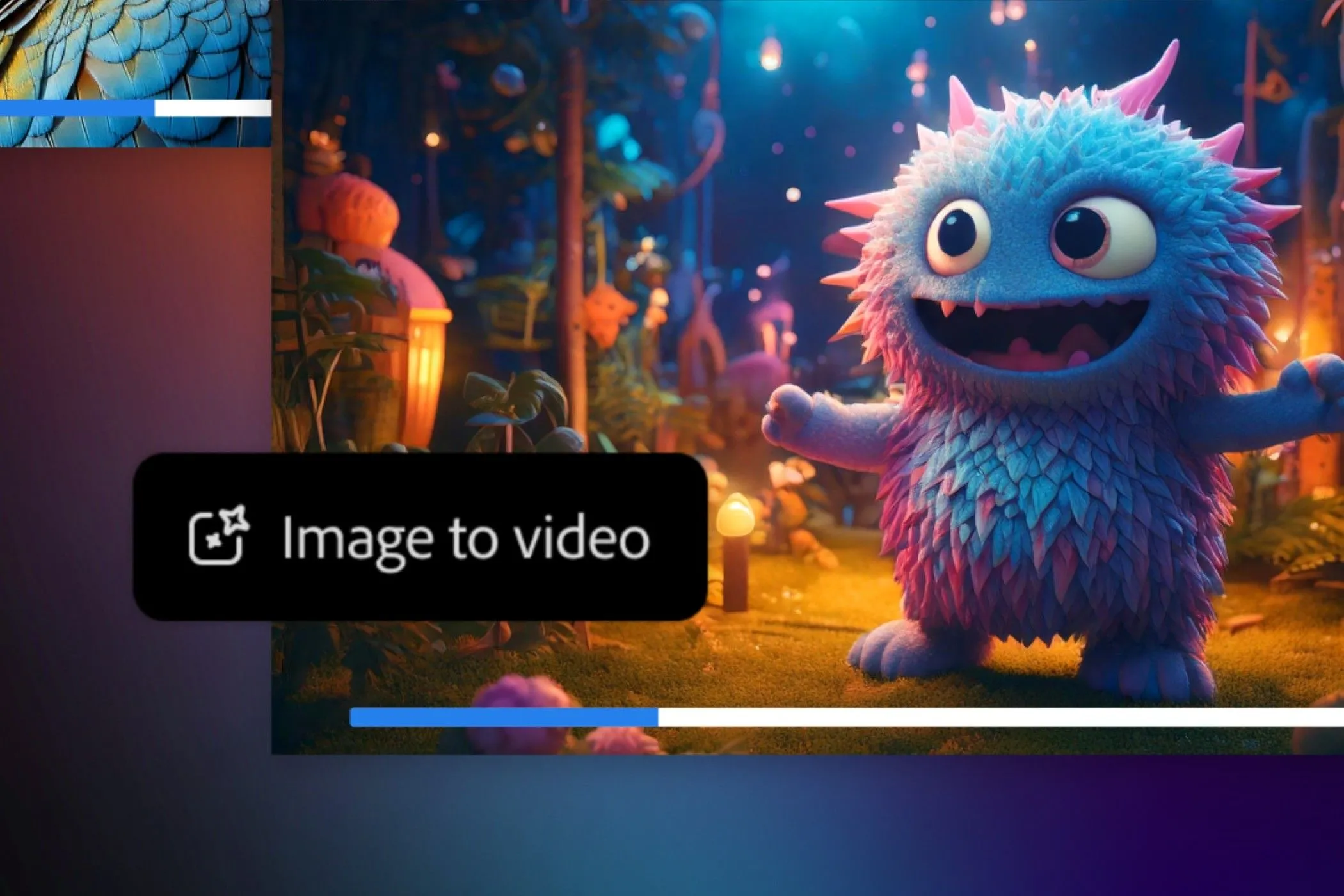 Video nhân vật ngoài hành tinh nhảy múa được tạo bằng AI Adobe Firefly từ hình ảnh gốc