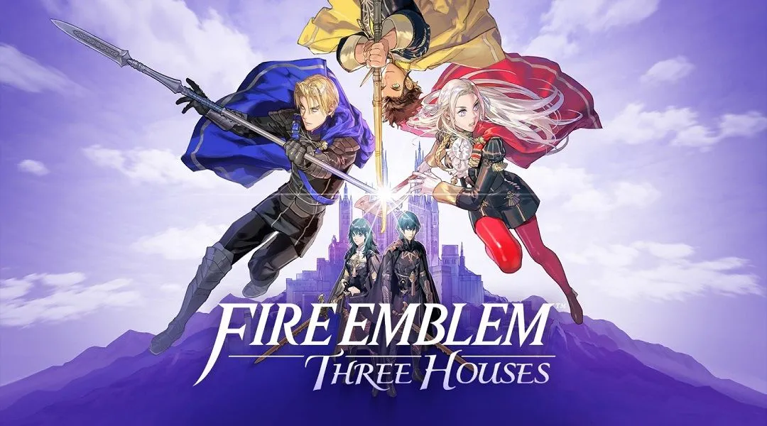 Ảnh bìa chính thức của game Fire Emblem: Three Houses