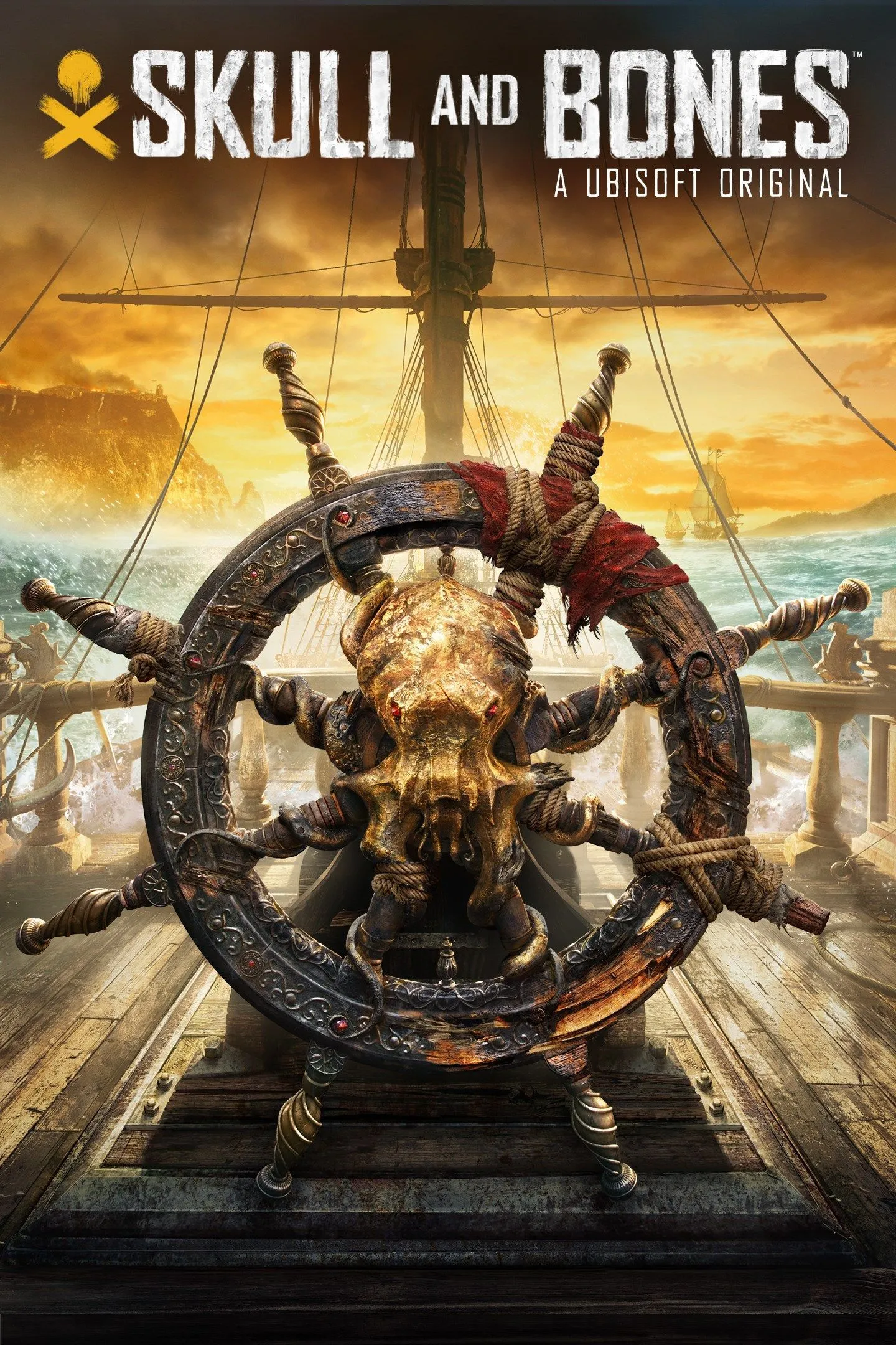 Ảnh bìa chính thức của tựa game cướp biển Skull &amp; Bones