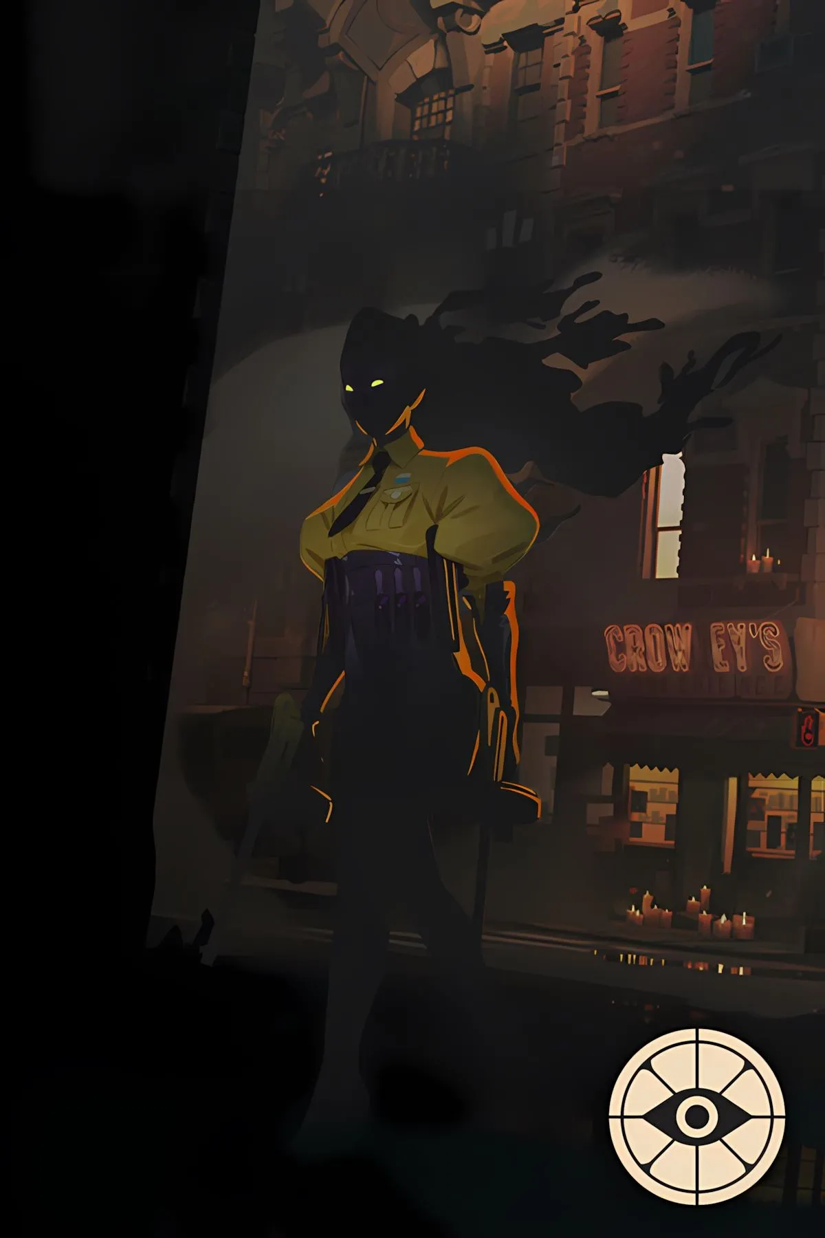 Ảnh bìa của game bắn súng cạnh tranh Deadlock từ Valve, thể hiện phong cách sci-fi và các nhân vật anh hùng.