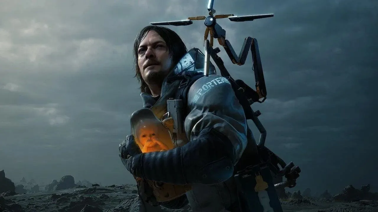 Ảnh bìa game Death Stranding, biểu tượng của dòng game độc đáo