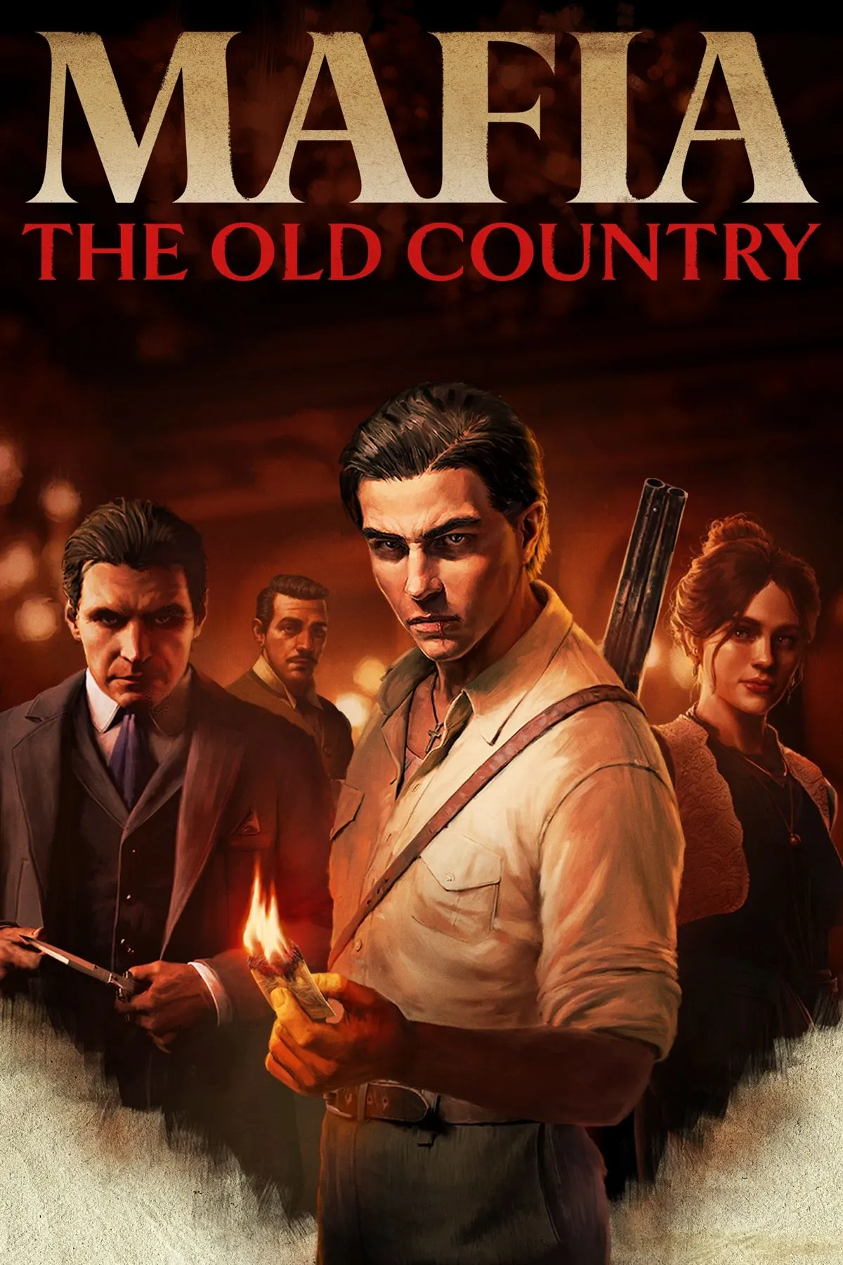Ảnh bìa game Mafia: The Old Country, một tựa game tội phạm bối cảnh Sicily đầu thế kỷ 20