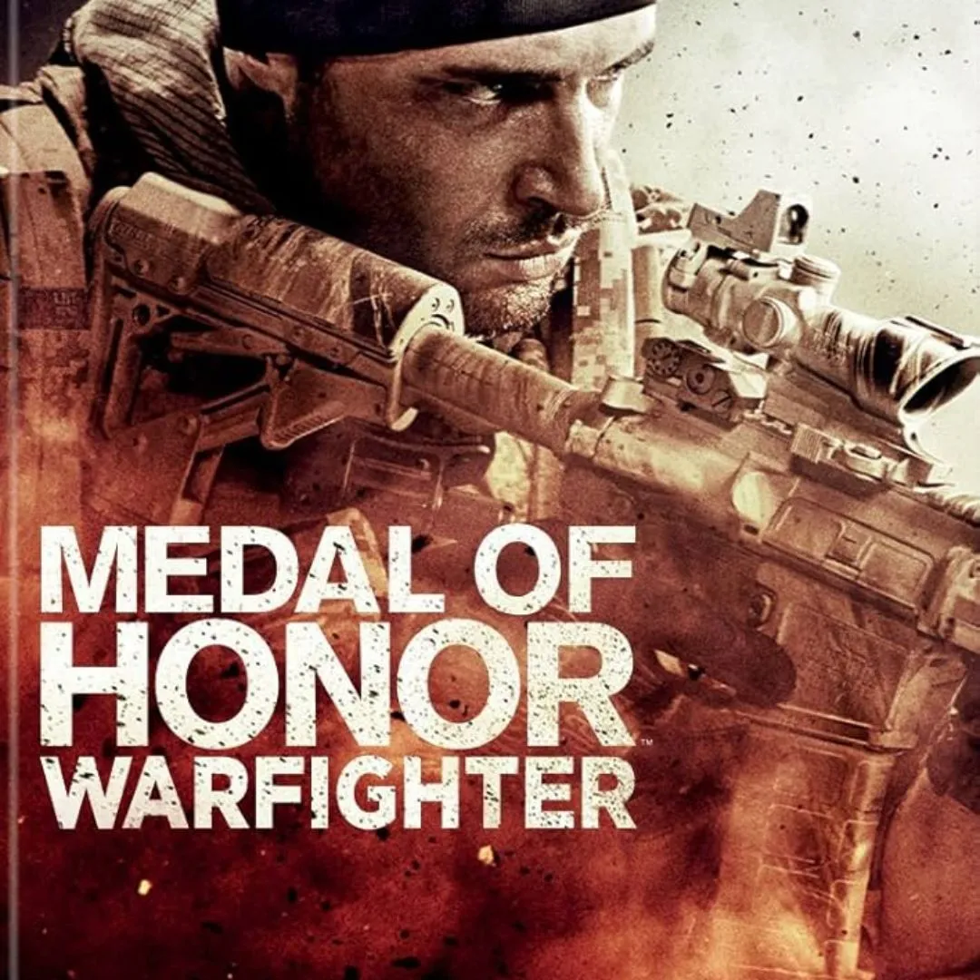 Ảnh bìa game Medal of Honor: Warfighter, tựa game bắn súng quân sự của EA