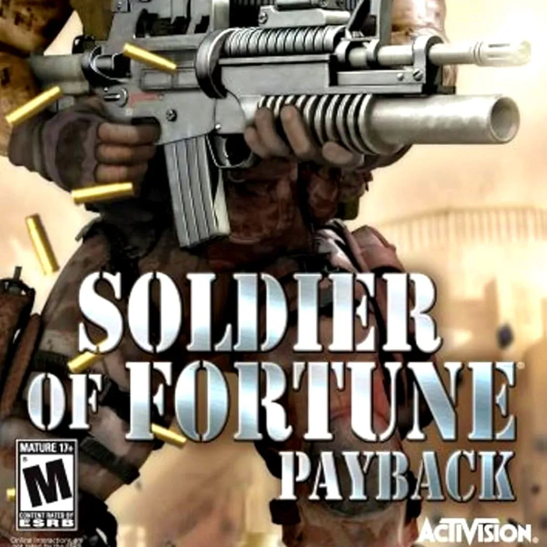 Ảnh bìa game Soldier of Fortune: Payback, phần ba của series bắn súng góc nhìn thứ nhất