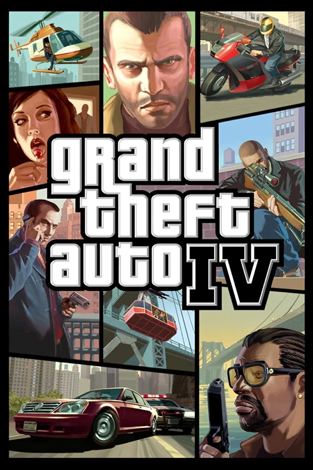 Ảnh bìa Grand Theft Auto IV: The Ballad of Gay Tony với Tony Prince và Luis Lopez