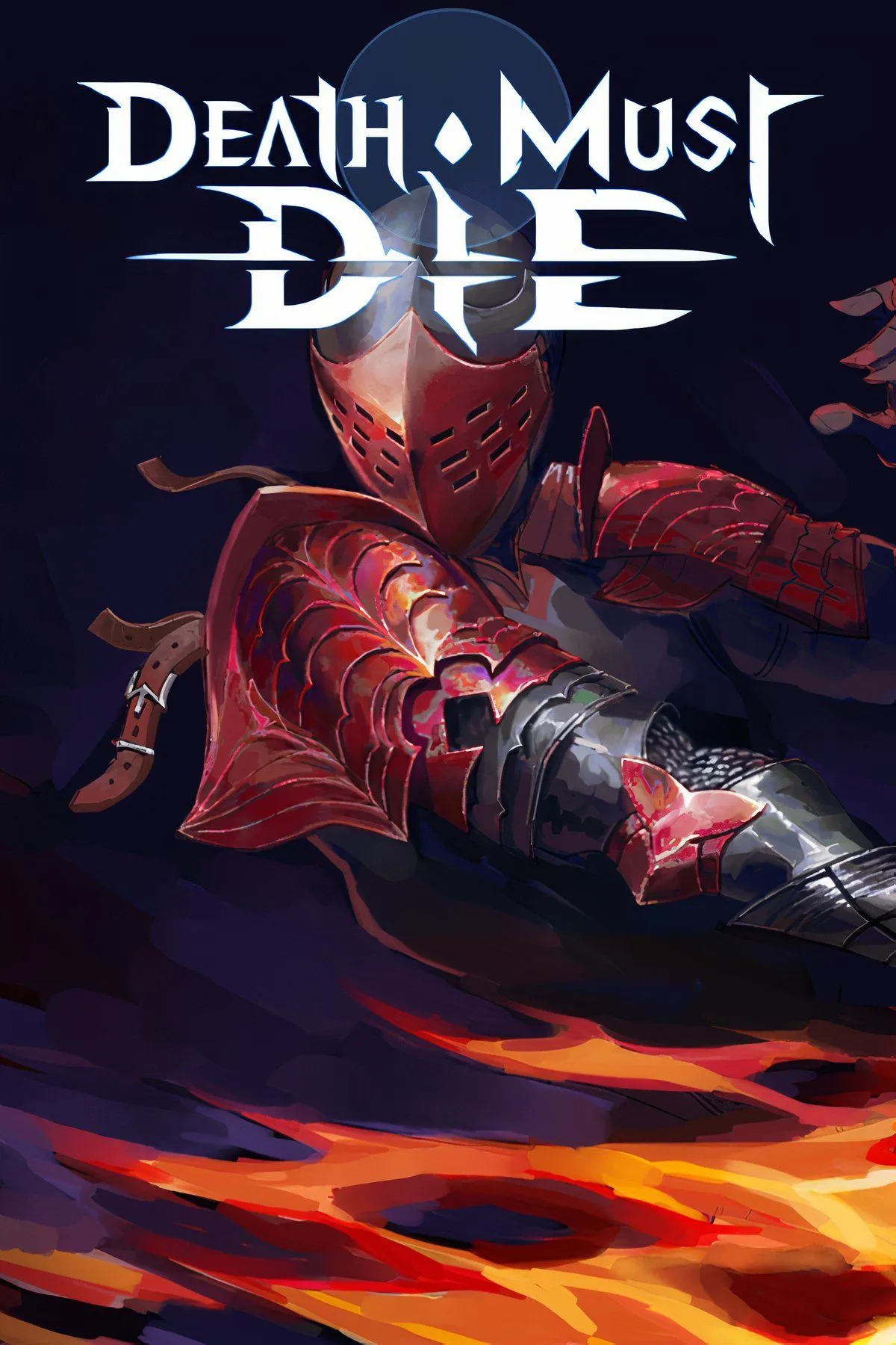 Ảnh gameplay từ game roguelike top-down Death Must Die, với nhân vật chiến đấu chống lại làn sóng kẻ thù và hiệu ứng kỹ năng