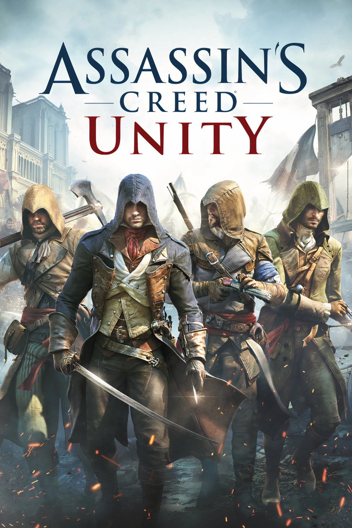 Arno Dorian trong bối cảnh Paris của Assassin's Creed Unity, game có khởi đầu nhiều lỗi