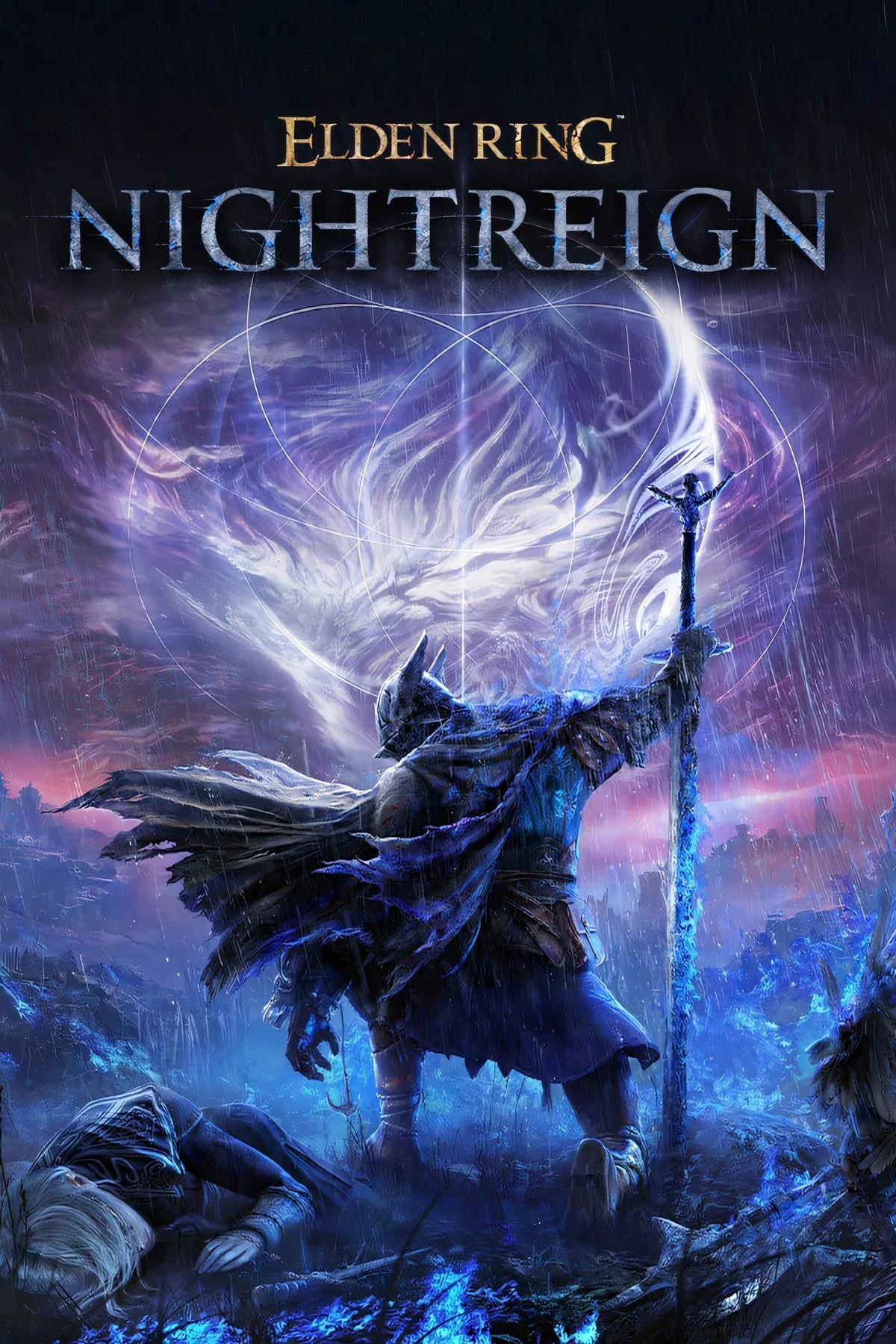Artwork chính thức của Elden Ring Nightreign, một tựa game co-op roguelite lấy cảm hứng từ thế giới Soulslike.