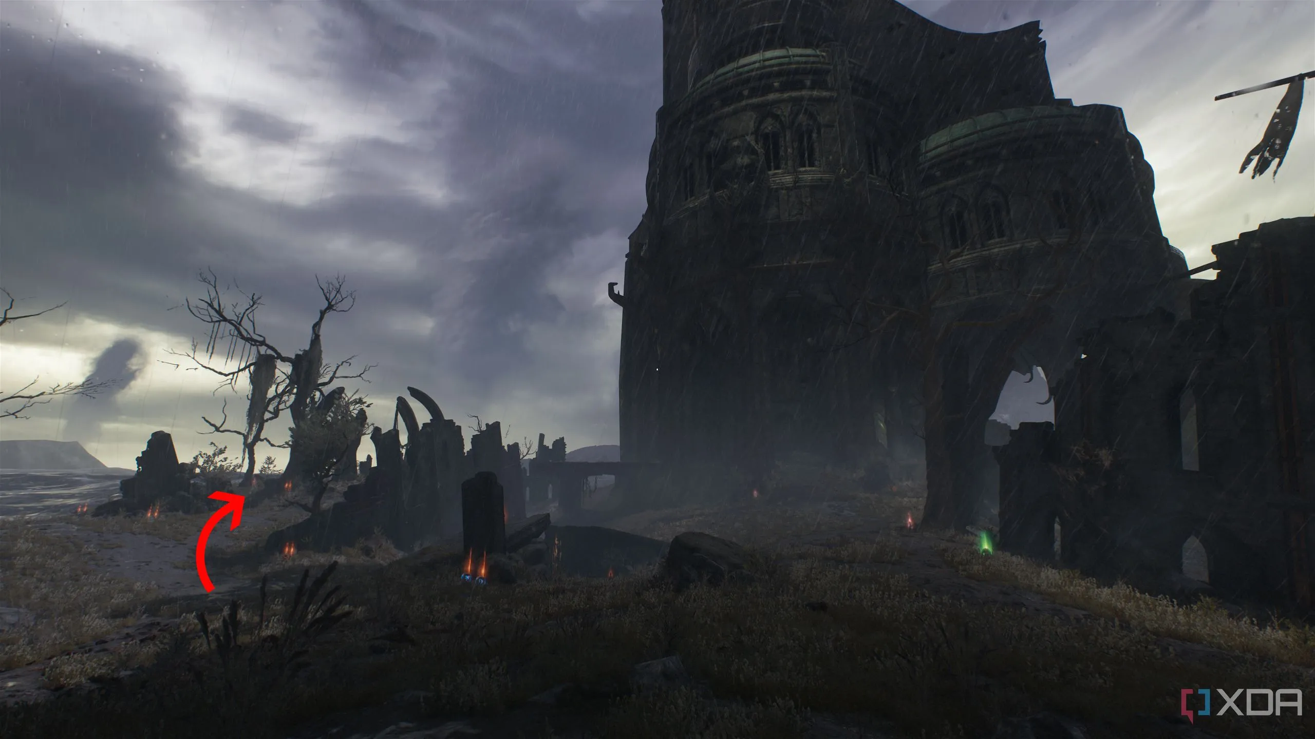 Bản đồ khu vực bí mật đầu tiên trong Chương 14 Doom: The Dark Ages