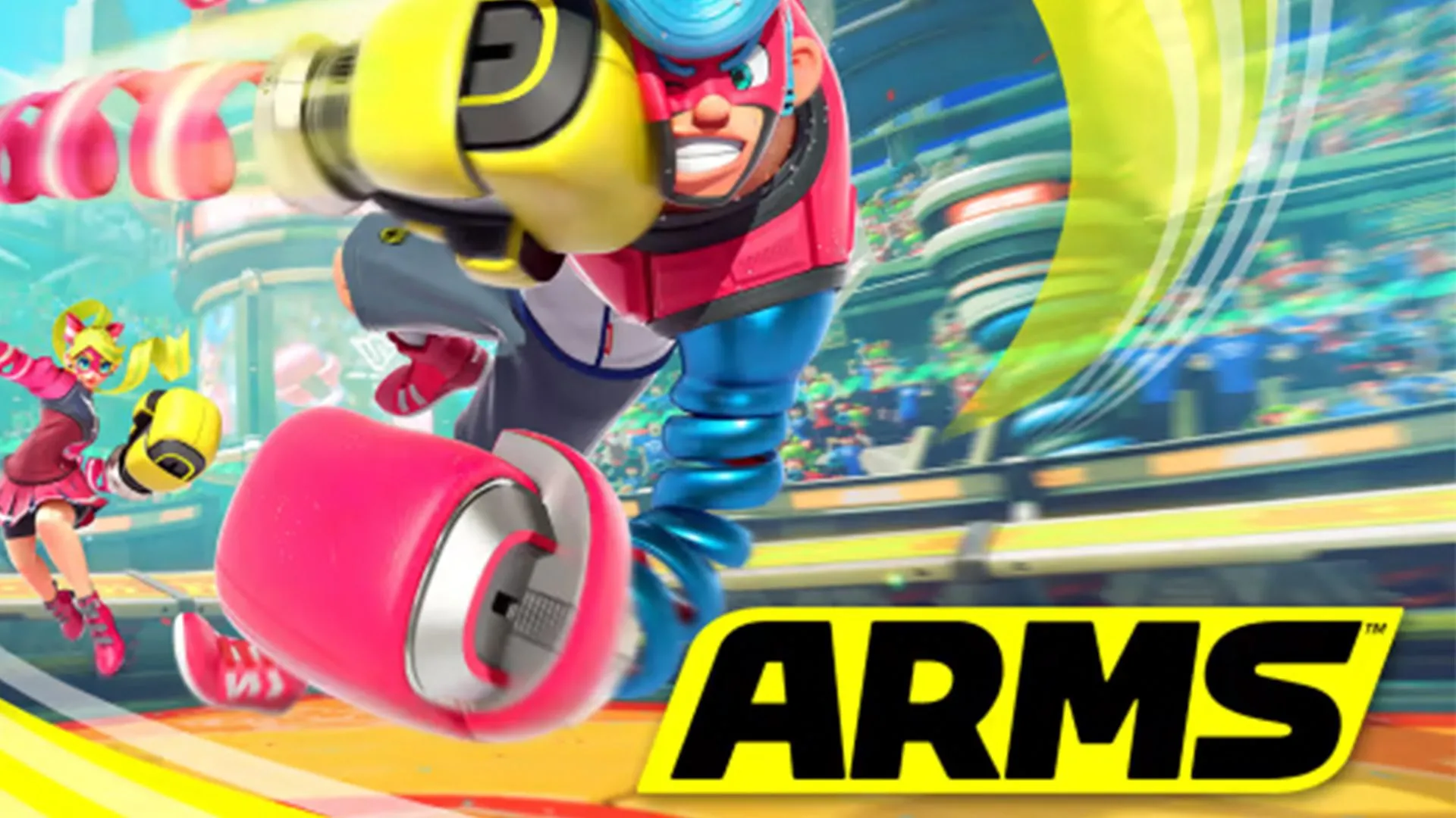Bìa game ARMS trên Nintendo Switch, một trong những tựa game đầu tiên nhận Free Update cho Switch 2