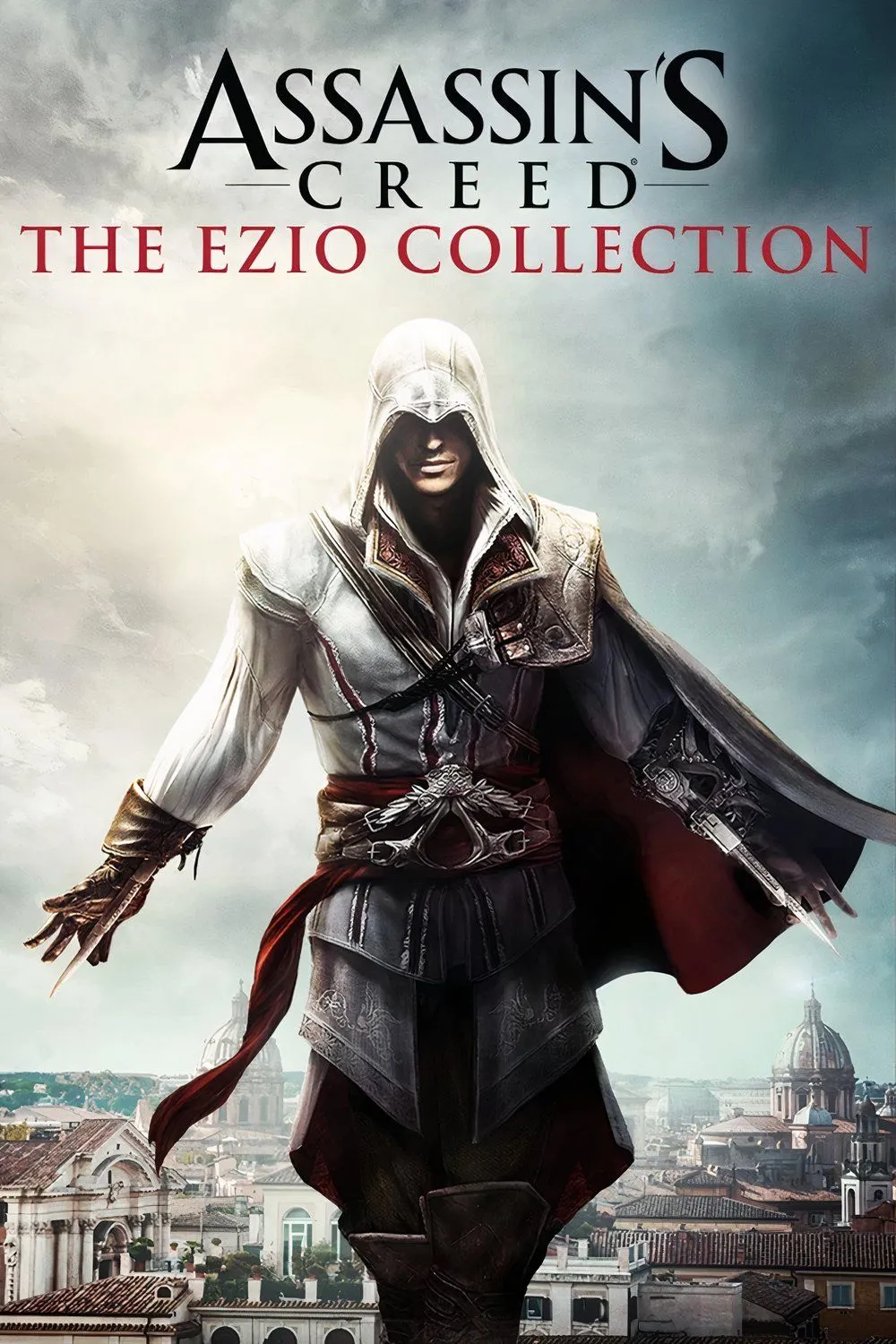 Bìa game Assassin's Creed The Ezio Collection, gợi nhớ thời kỳ vàng son của cốt truyện AC