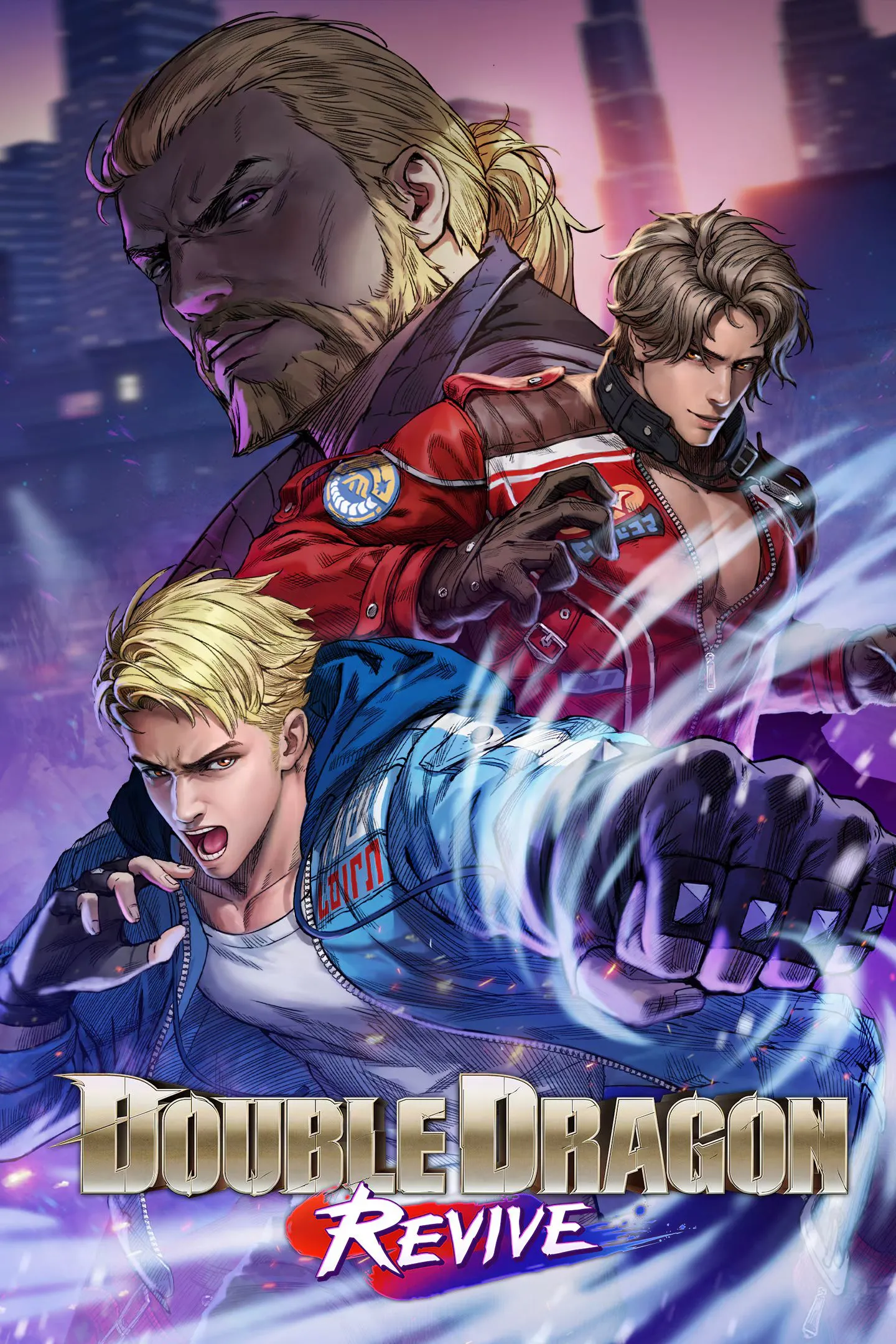 Bìa game Double Dragon Revive, một phiên bản làm lại hiện đại của series beat 'em up kinh điển