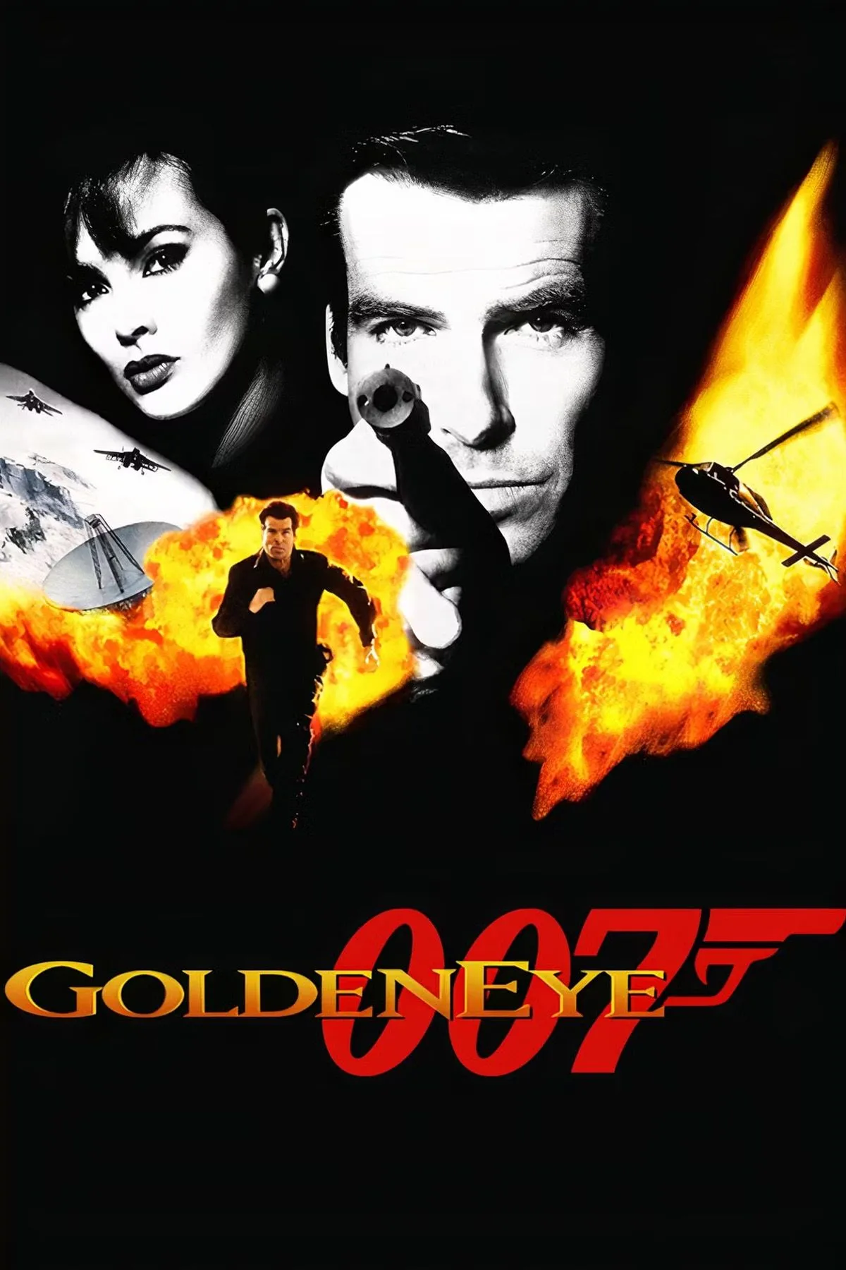 Bìa game GoldenEye 007 trên N64, tựa game FPS huyền thoại đã định hình nhiều thế hệ console. Ảnh đại diện cho lịch sử game James Bond và tầm ảnh hưởng lớn.