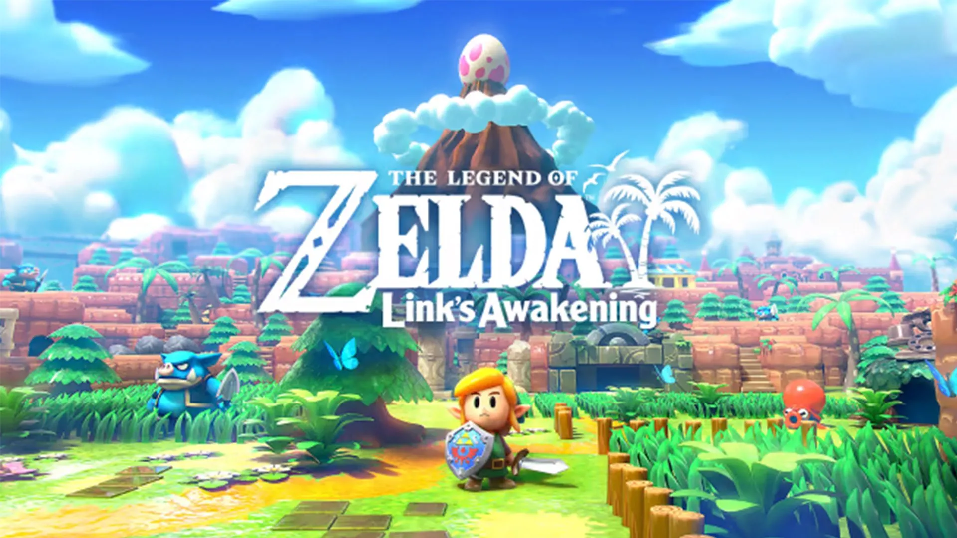 Bìa game The Legend of Zelda: Link’s Awakening trên Nintendo Switch, game nhập vai cổ điển được làm lại sẽ có Free Update