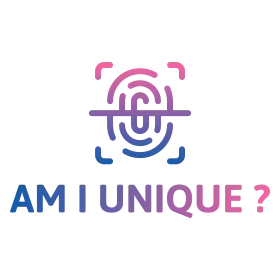 Biểu tượng Am I Unique với nền trong suốt