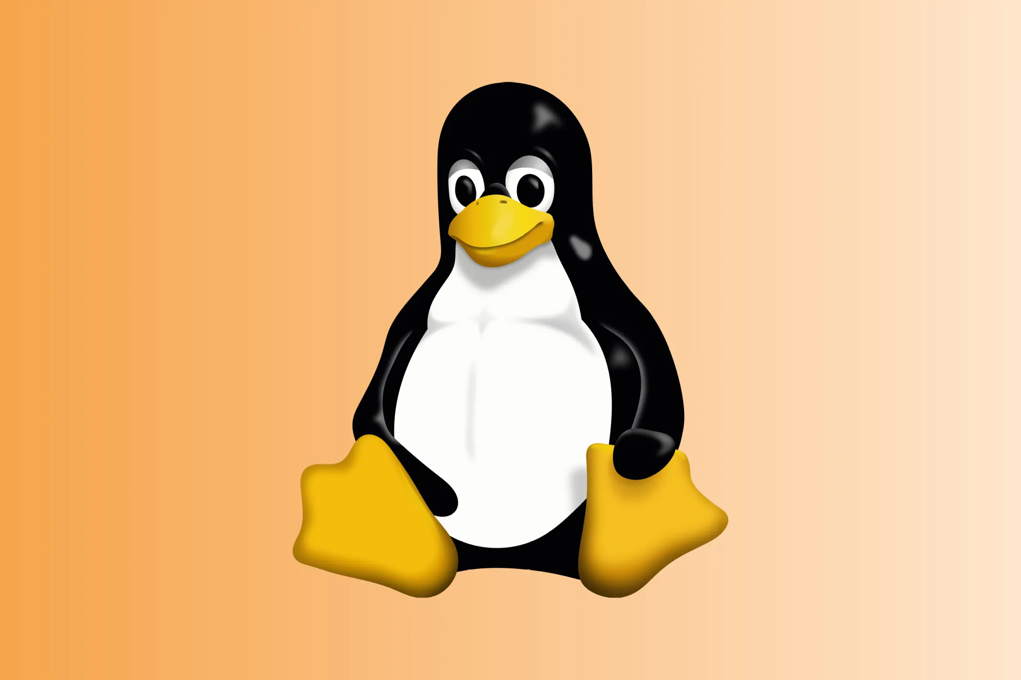 Biểu tượng chim cánh cụt Tux đại diện cho hệ điều hành Linux
