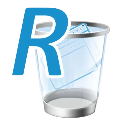 Biểu tượng của Revo Uninstaller, công cụ gỡ cài đặt ứng dụng triệt để.
