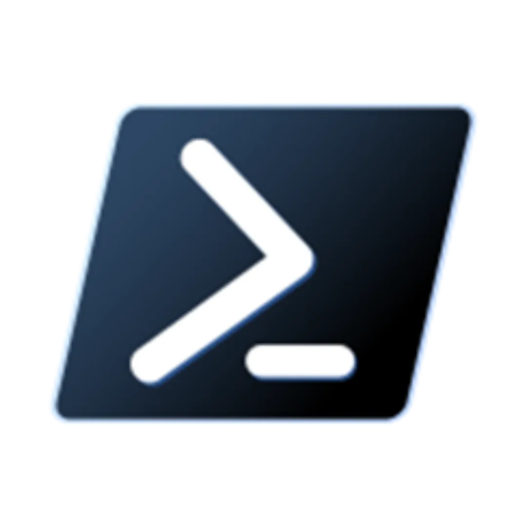 Biểu tượng logo của PowerShell