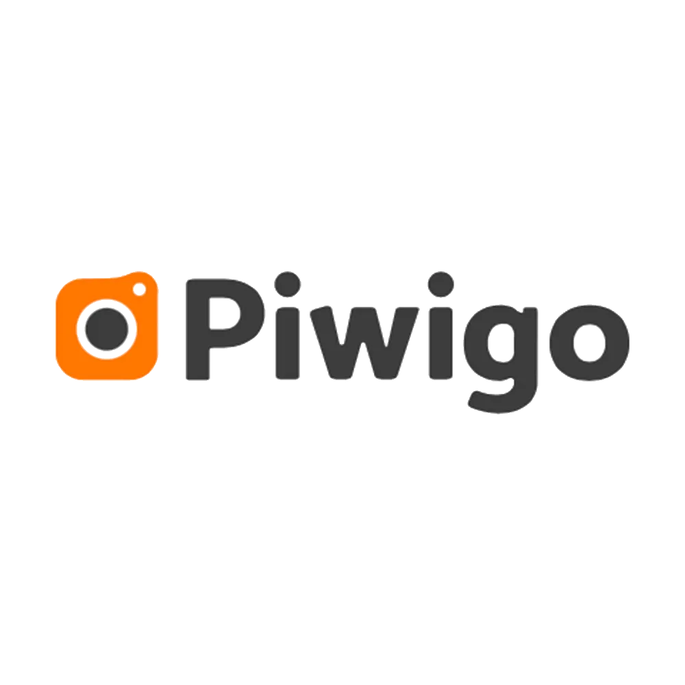 Biểu tượng Piwigo, đại diện cho công cụ quản lý ảnh mã nguồn mở linh hoạt