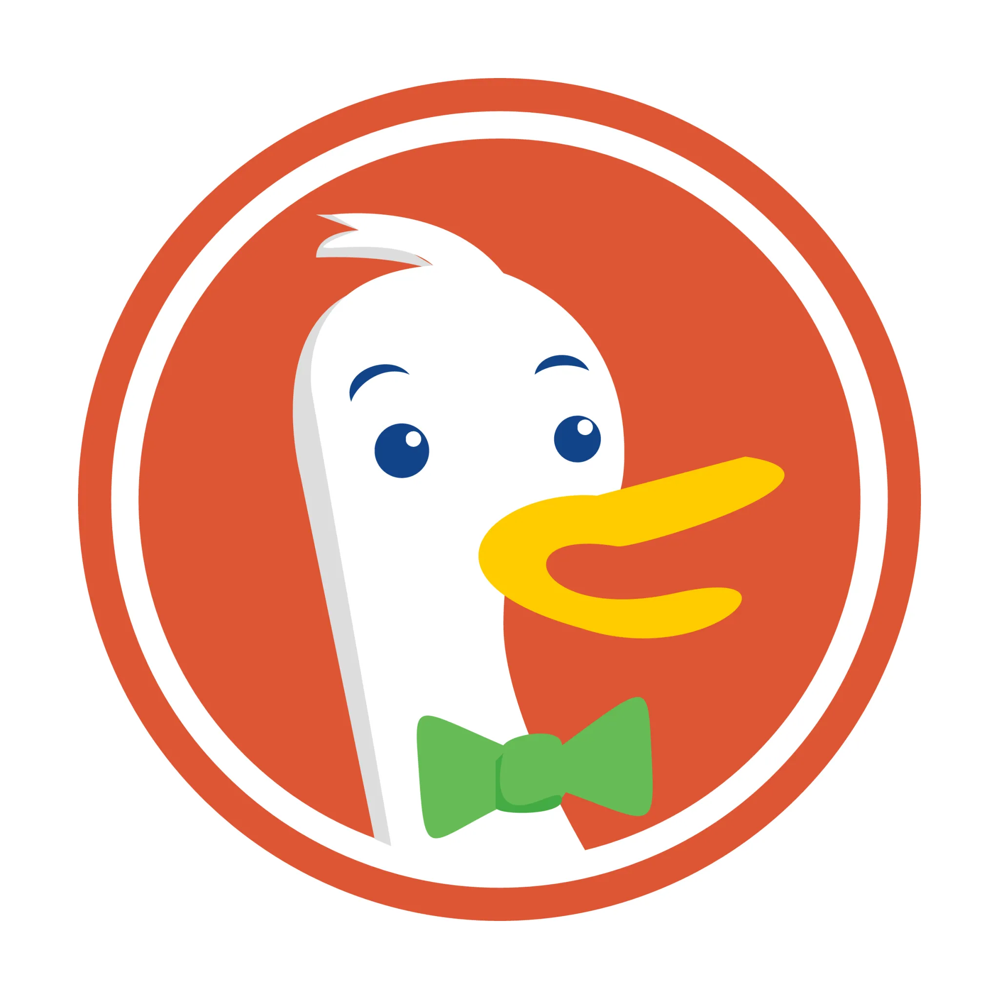 Biểu tượng tìm kiếm và trình duyệt DuckDuckGo