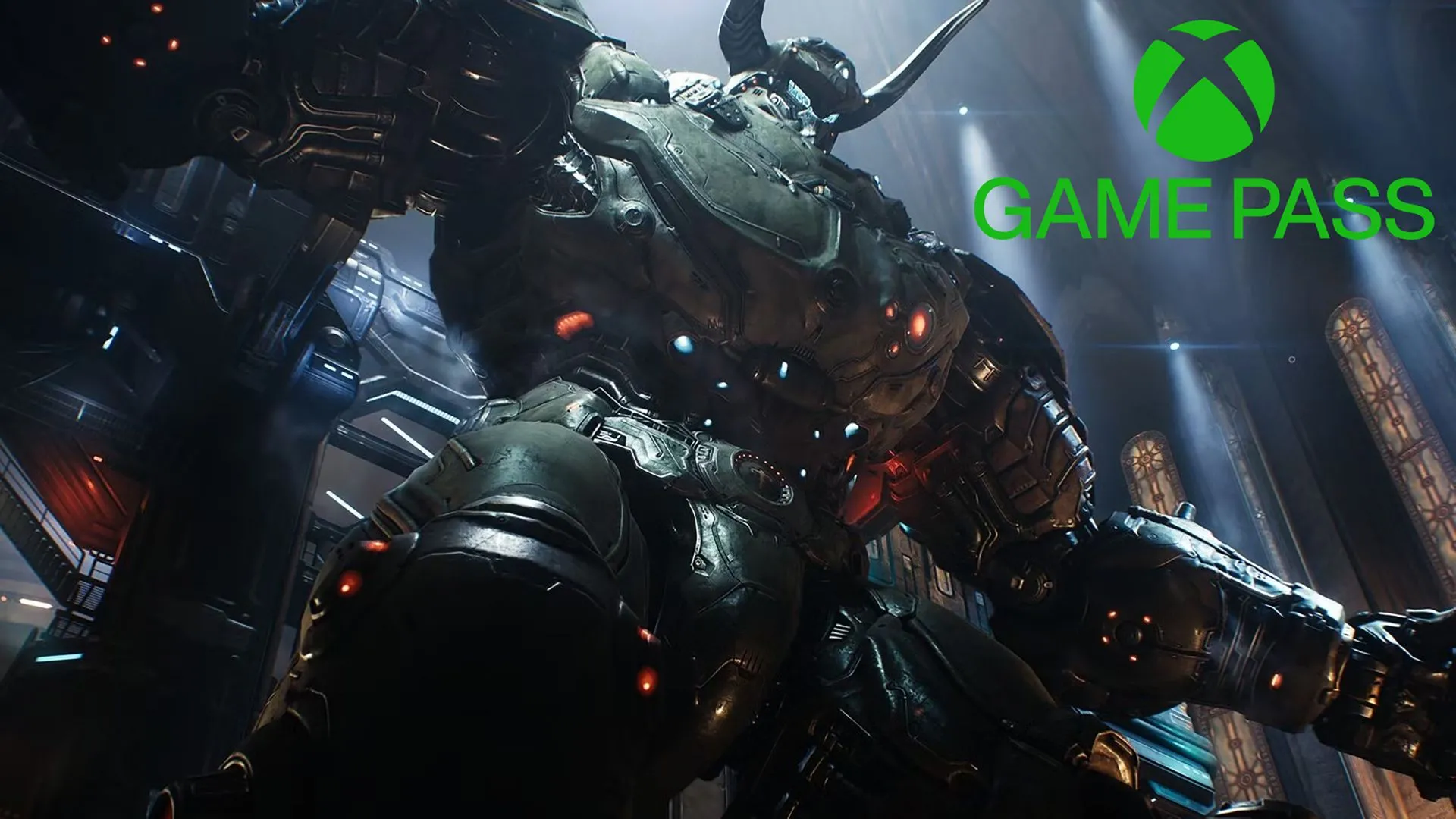 Biểu tượng Xbox Game Pass với các tựa game nổi bật sắp ra mắt