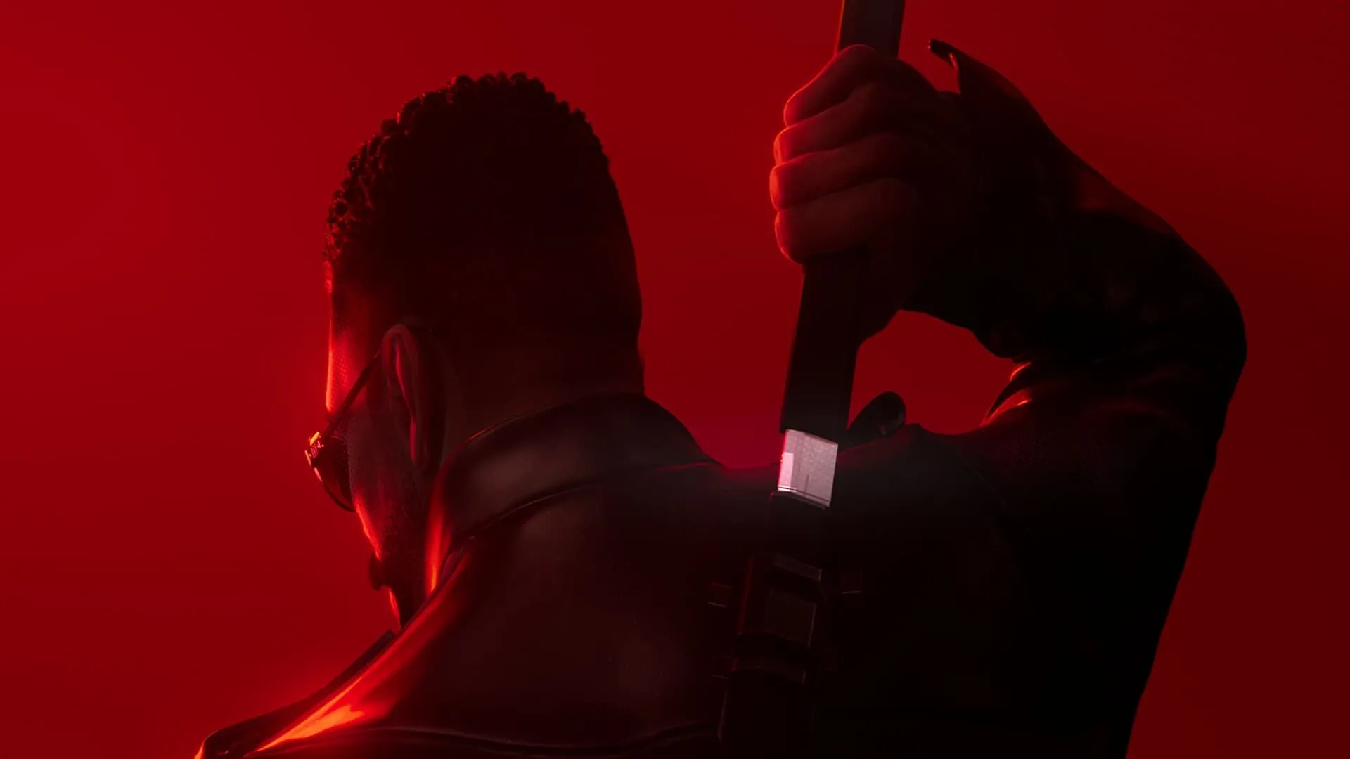 Blade rút kiếm, tạo dáng ấn tượng trong tựa game Marvel's Blade của Arkane Studios