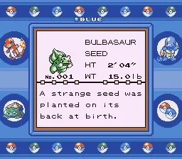 Blastoise, Pokemon biểu tượng của phiên bản Blue, trong game.