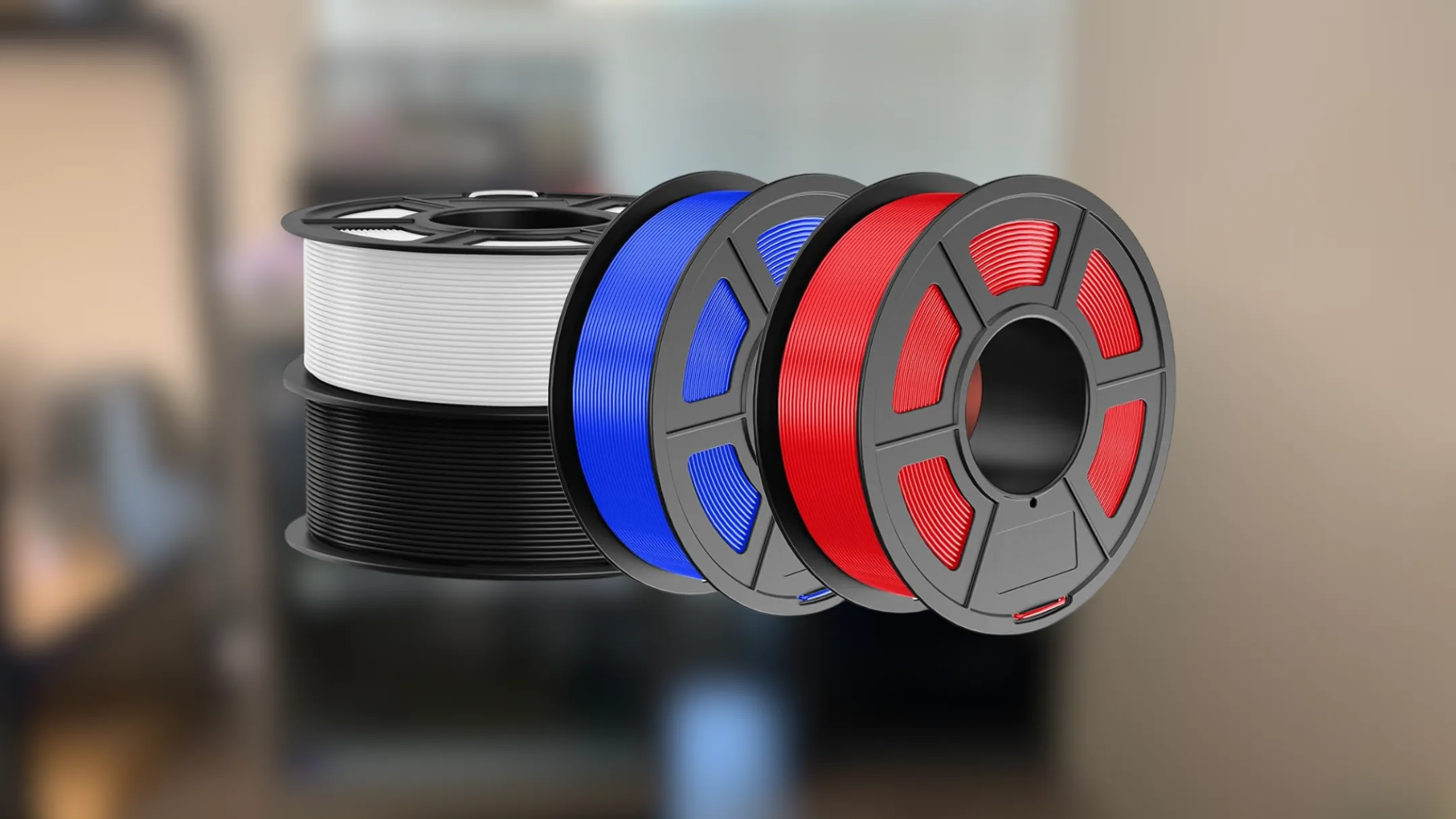 Bộ 4 cuộn filament PLA JAYO 1.75mm 4.4KG cho in tốc độ cao
