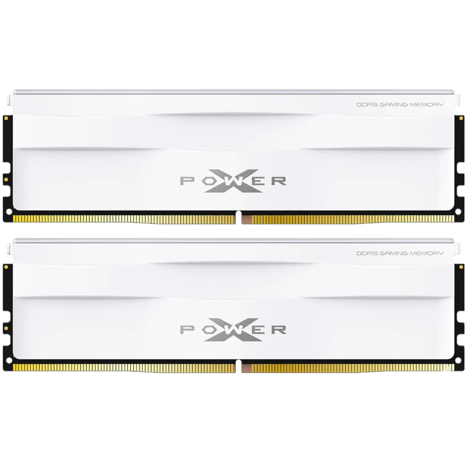 Bộ kit RAM Silicon Power Zenith DDR5-6000 32GB CL30 màu trắng, mang lại sự cân bằng hiệu năng và thẩm mỹ cho PC.