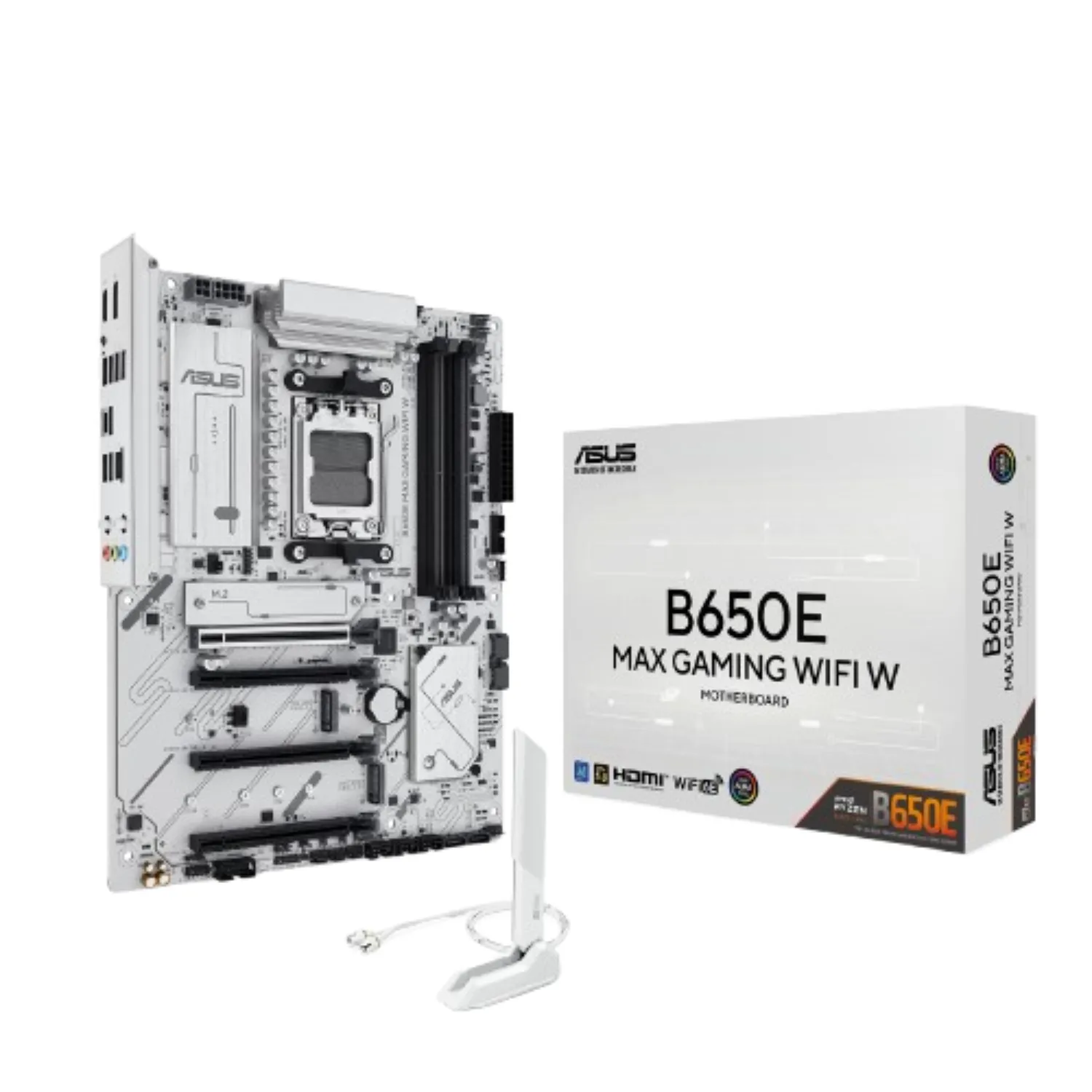 Bo mạch chủ Asus B650E Gaming Wi-Fi cao cấp với tông màu đen mạnh mẽ
