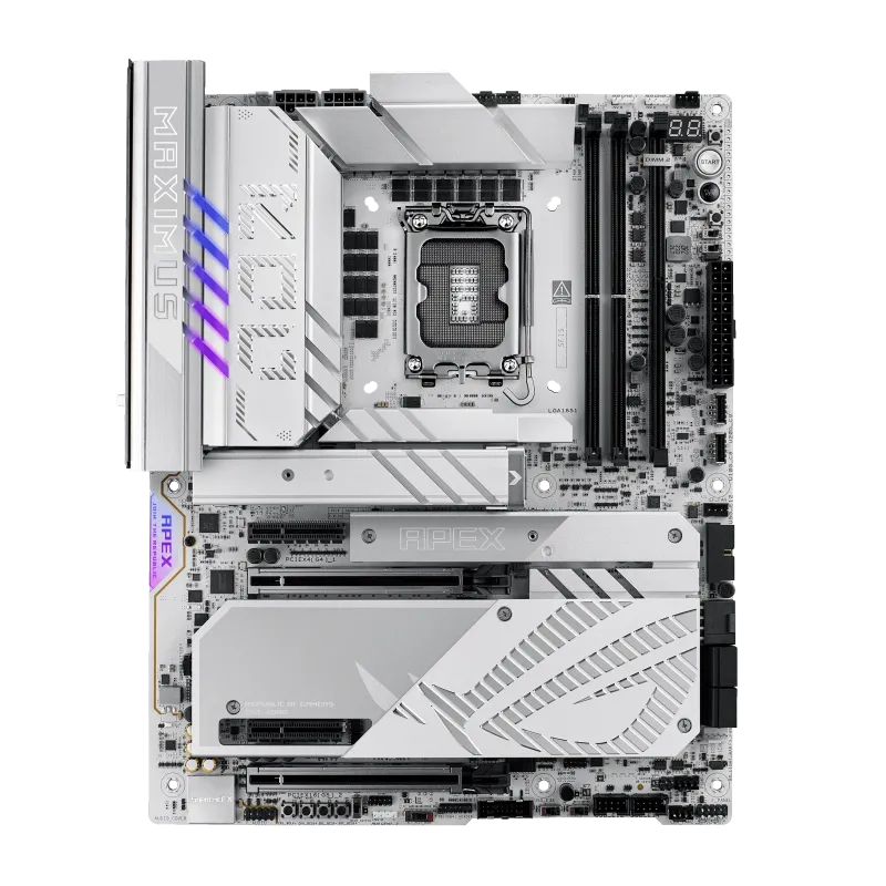 Bo mạch chủ Asus ROG Maximus Z890 Apex, thiết kế mạnh mẽ cho ép xung và người dùng chuyên nghiệp