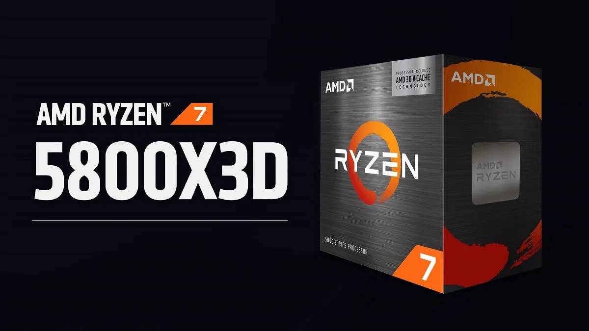 Bộ vi xử lý AMD Ryzen 7 5800X3D, dòng chip X3D hiệu năng cao cho nền tảng AM4