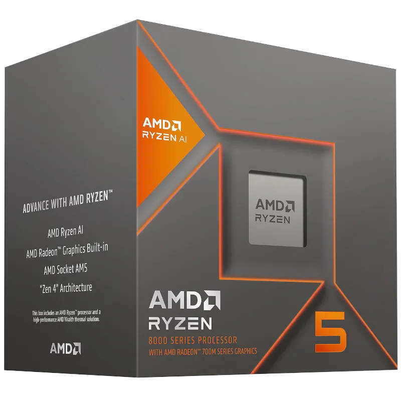 Bộ xử lý AMD Ryzen 5 8600G với đồ họa tích hợp mạnh mẽ