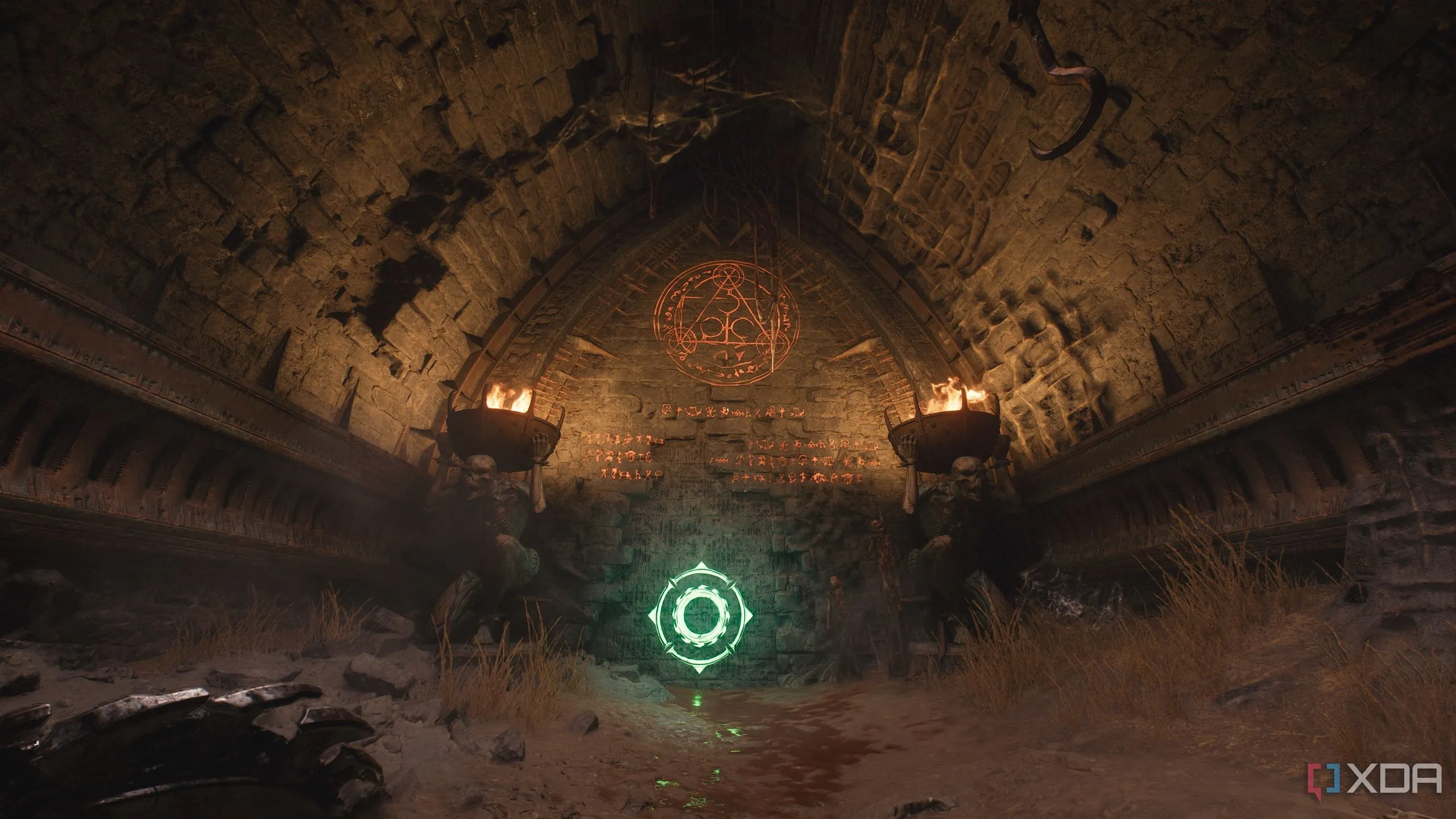Bức tường Shield Charge đầu tiên trong Doom The Dark Ages Chương 22, nơi người chơi bắt đầu hành trình tìm bí mật.