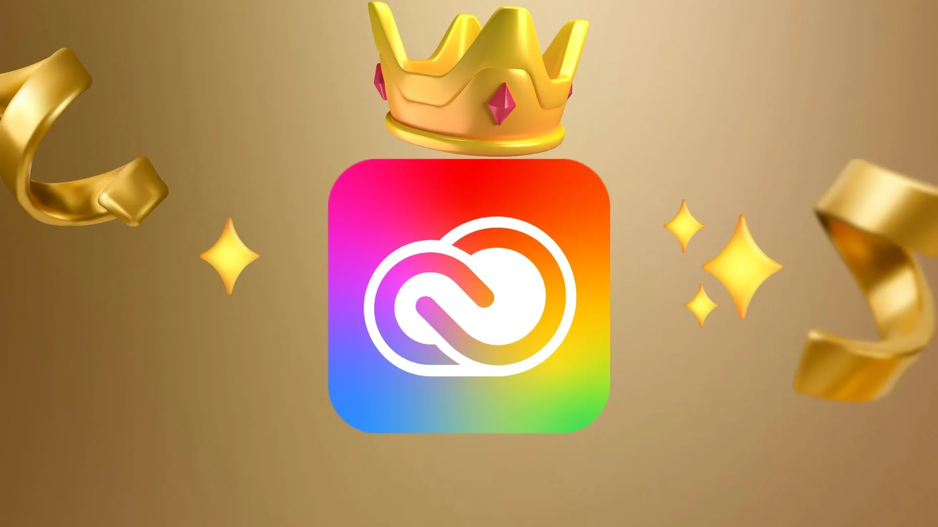Các biểu tượng ứng dụng Adobe Creative Cloud, đại diện cho những công cụ khó tìm được lựa chọn thay thế
