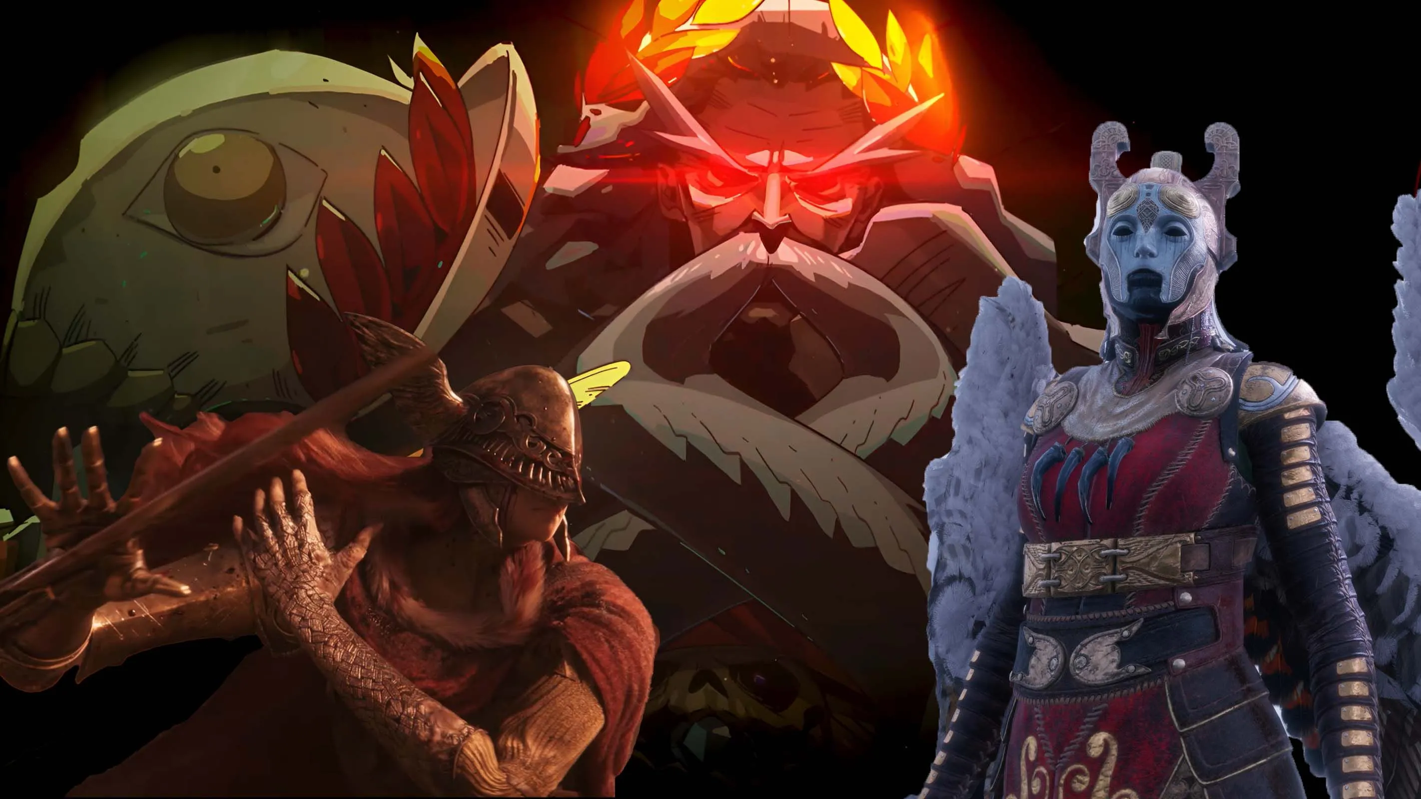 Các boss khó nhất trong game bao gồm Malenia từ Elden Ring, Hades từ Hades, và Sigrun từ God of War