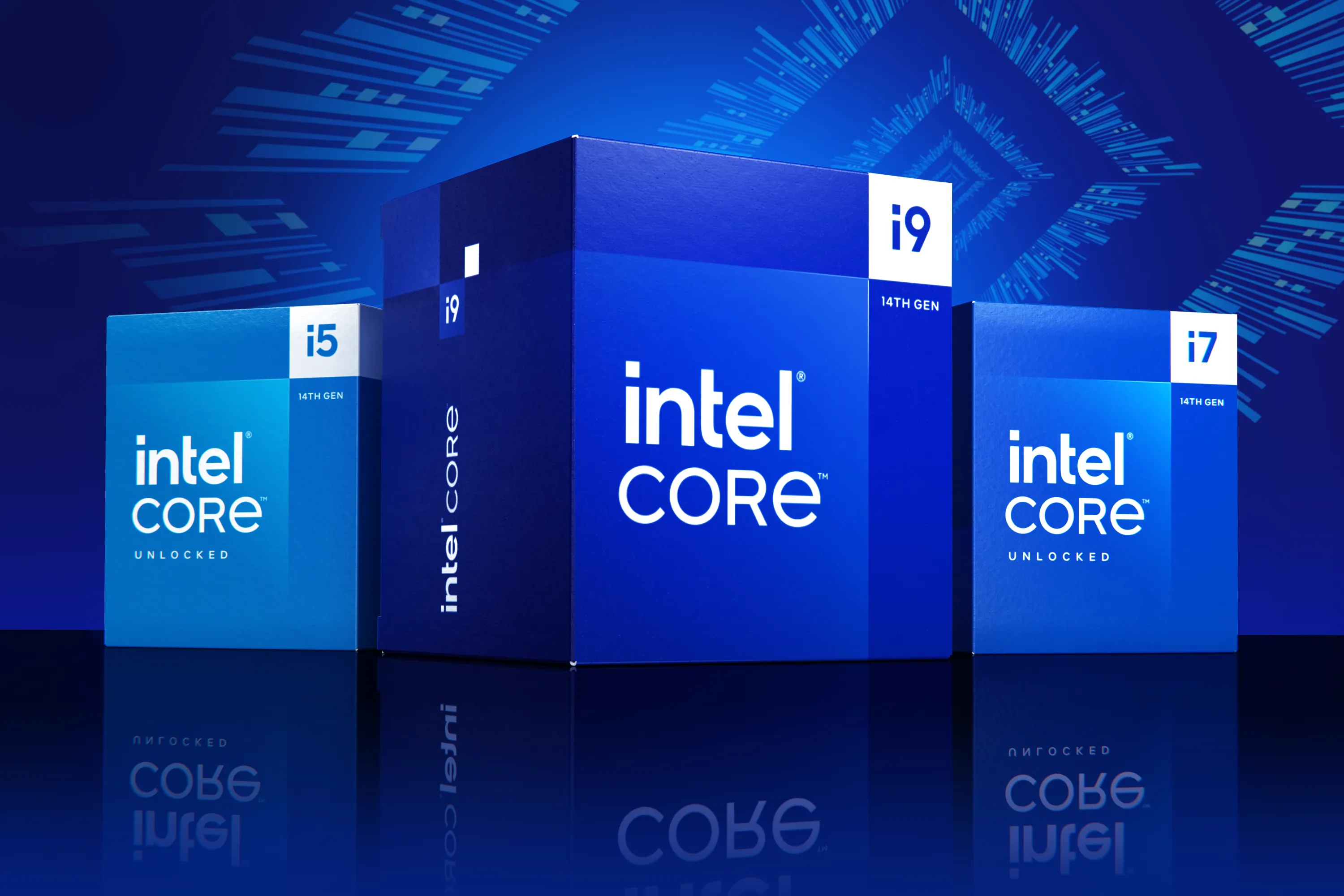 Các hộp CPU Intel Core i9, i7, i5 thế hệ 14, từng gặp vấn đề về độ ổn định