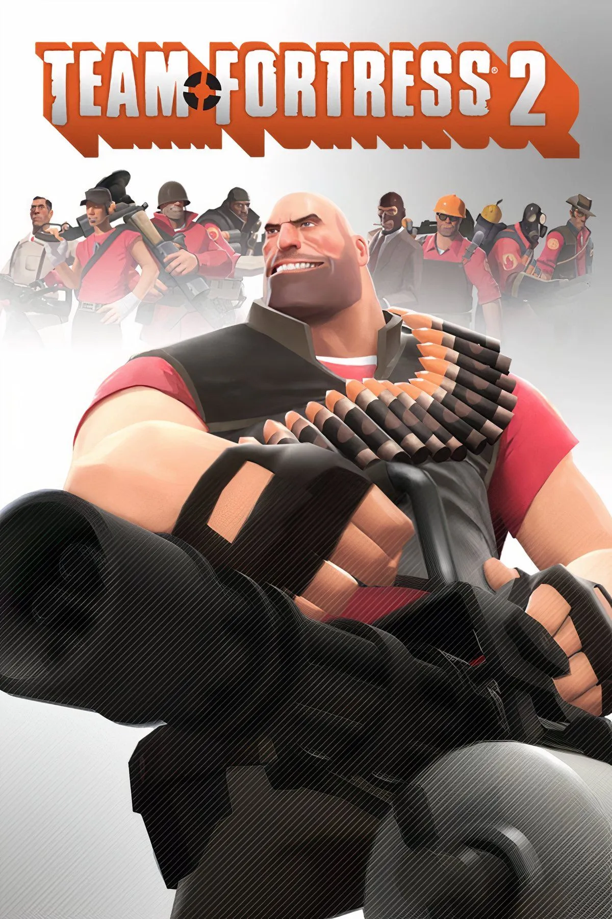 Các lớp nhân vật độc đáo của Team Fortress 2 trong một cảnh giao chiến đầy màu sắc