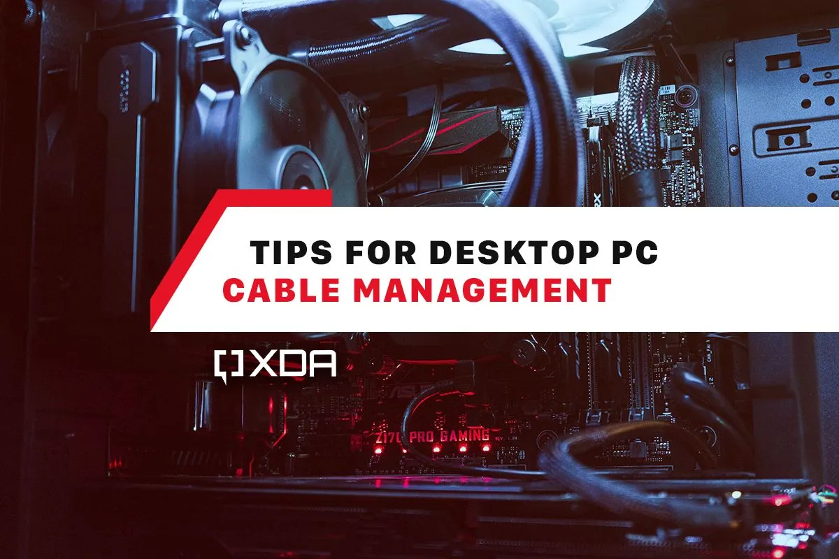 Các mẹo quản lý cáp PC để bàn hiệu quả giúp tăng thẩm mỹ và hiệu suất