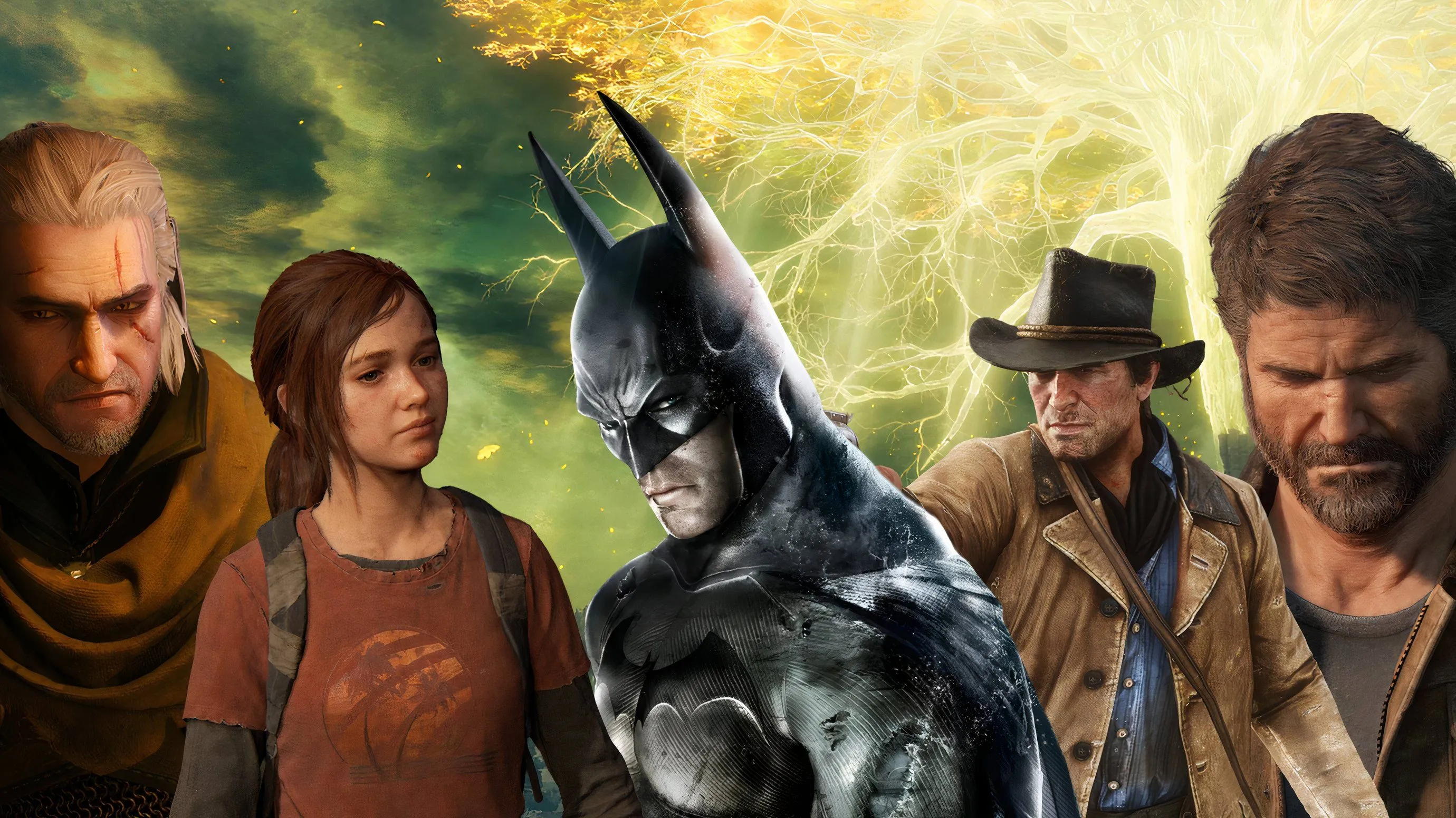 Các nhân vật game đơn chơi hay nhất: Geralt, Ellie, Batman, Arthur Morgan và Joel Miller